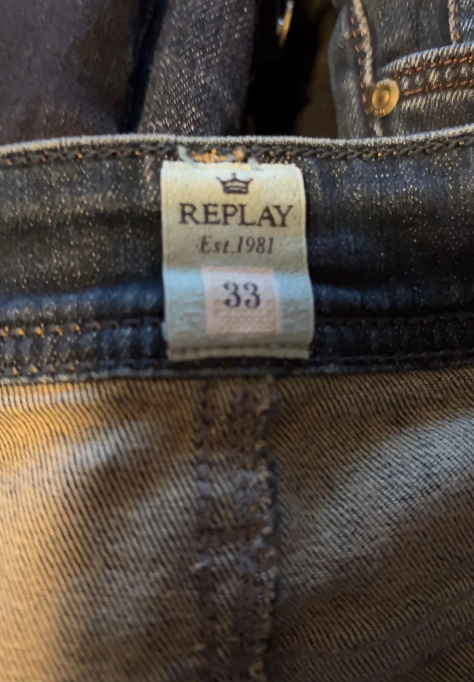 Replay Replay Jeans Size 33" - 2 Thumbnail