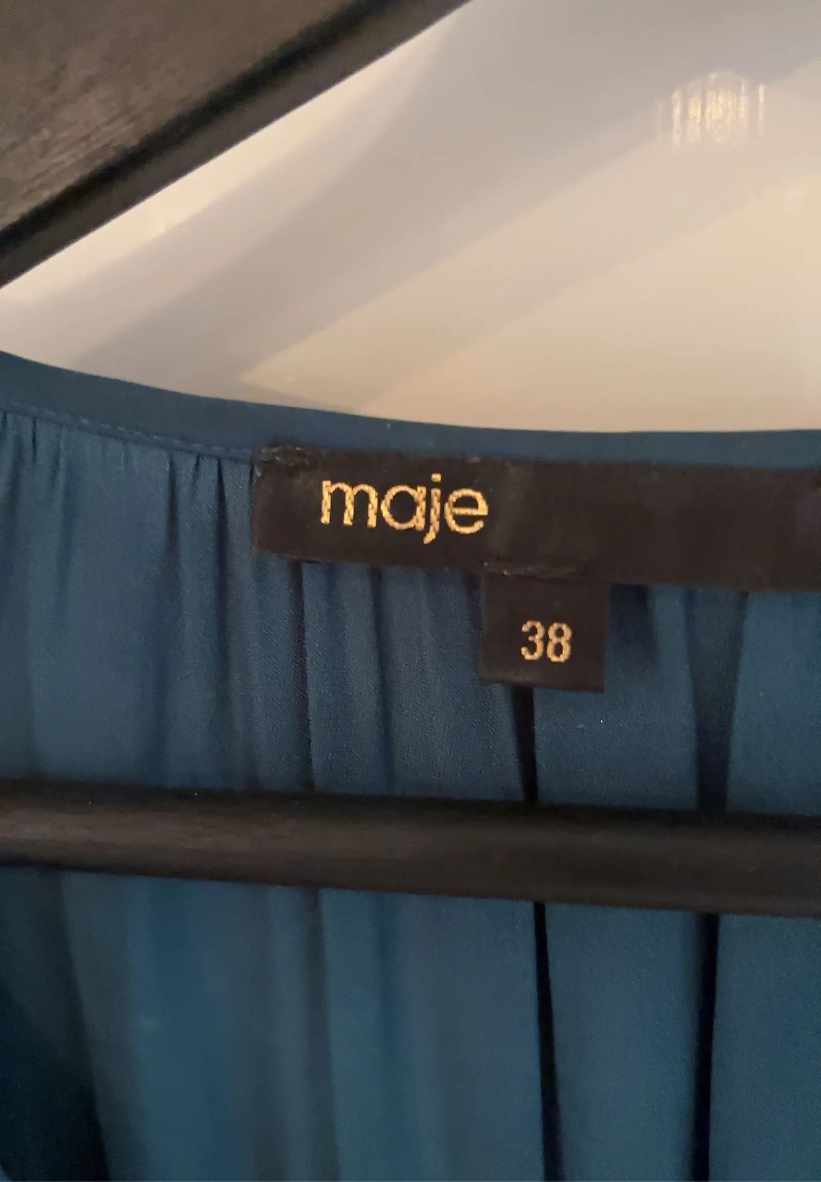 Maje Maje Blue Canard 151534 Dress Size S / US 4 / IT 40 - 2 Thumbnail