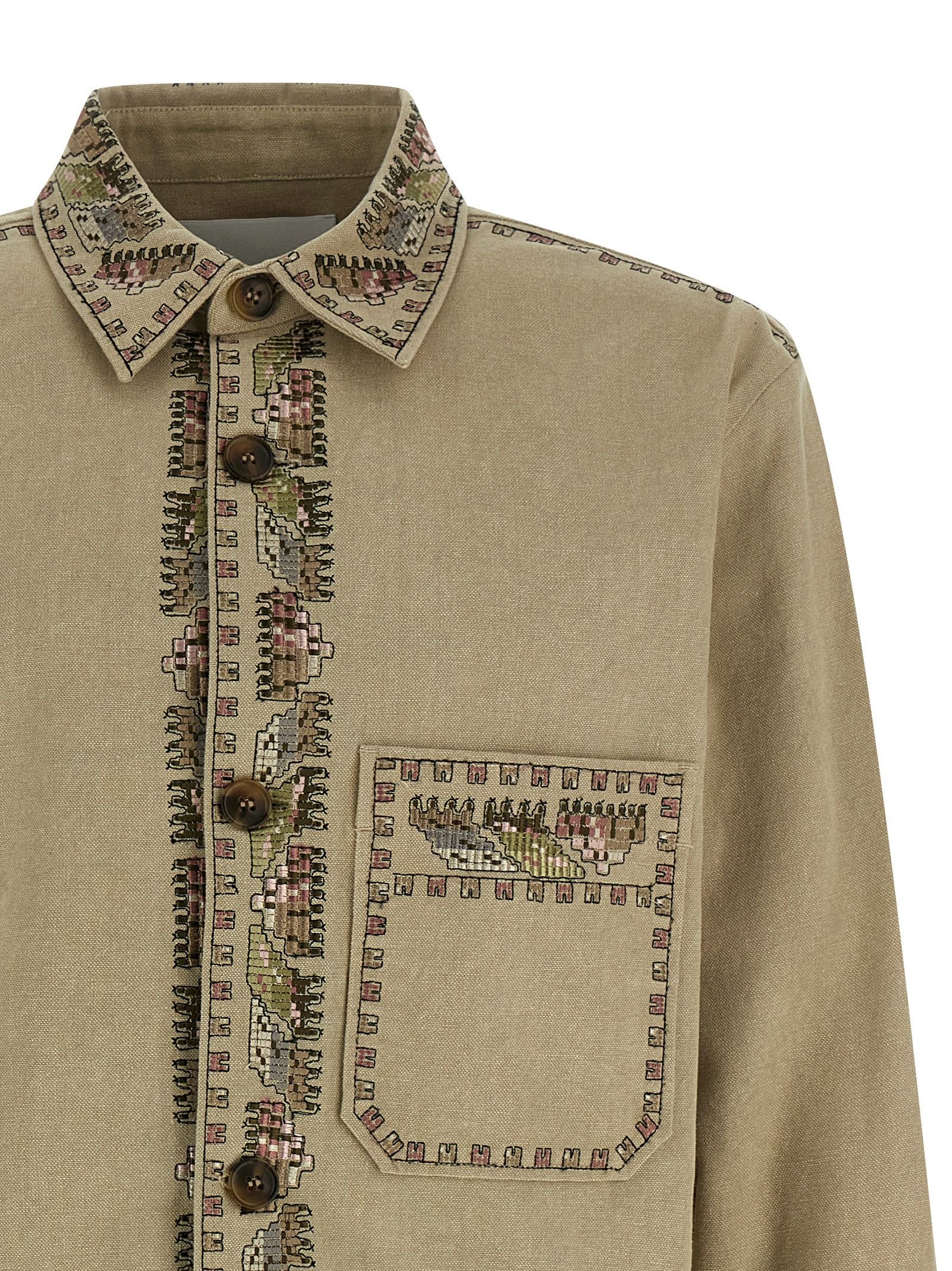 Isabel Marant 'Rudy' overshirt Size US L / EU 52-54 / 3 - 3 Thumbnail
