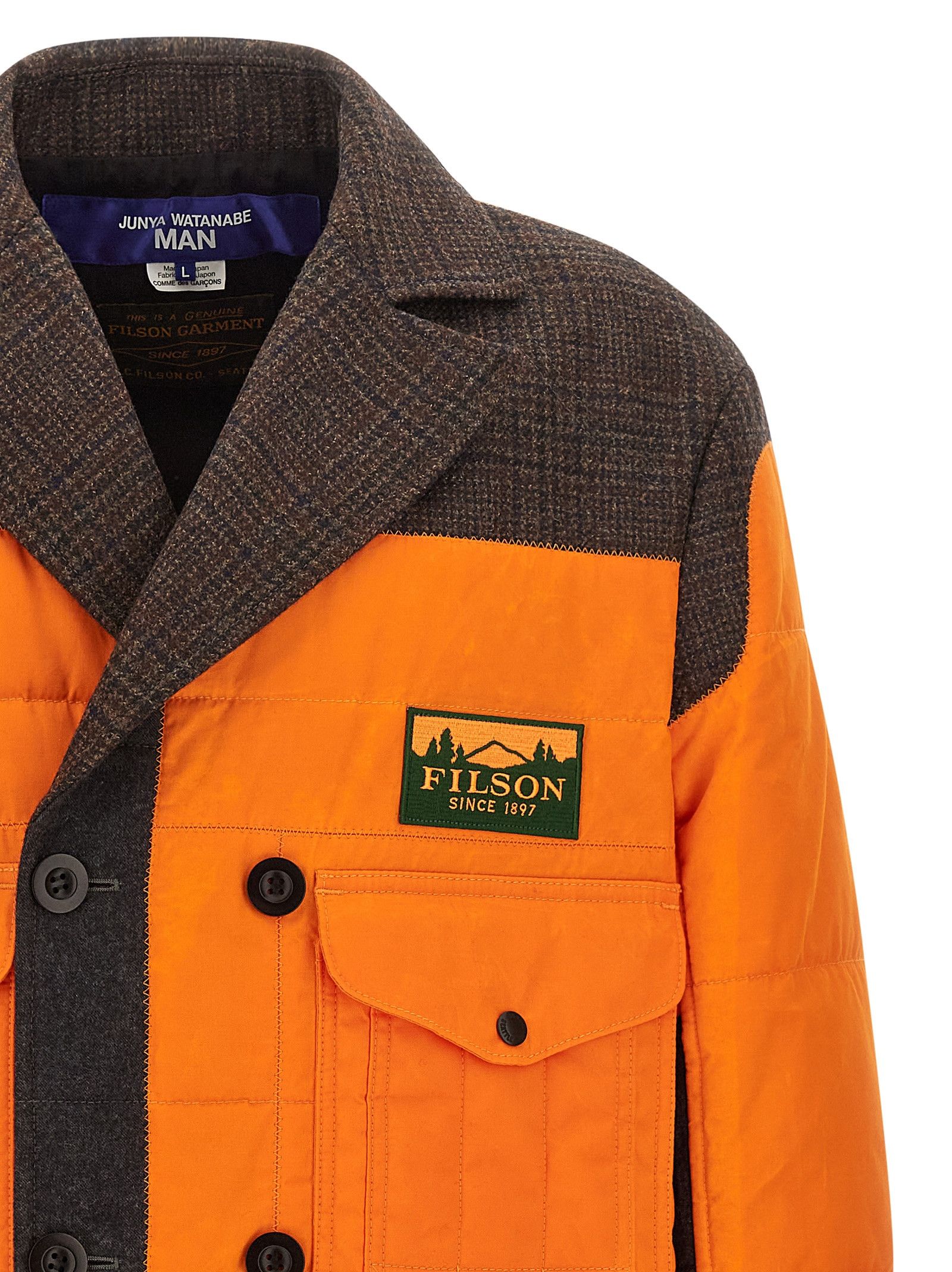Junya Watanabe Filson x Junya Watanabe patchwork coat Size US L / EU 52-54 / 3 - 3 Thumbnail