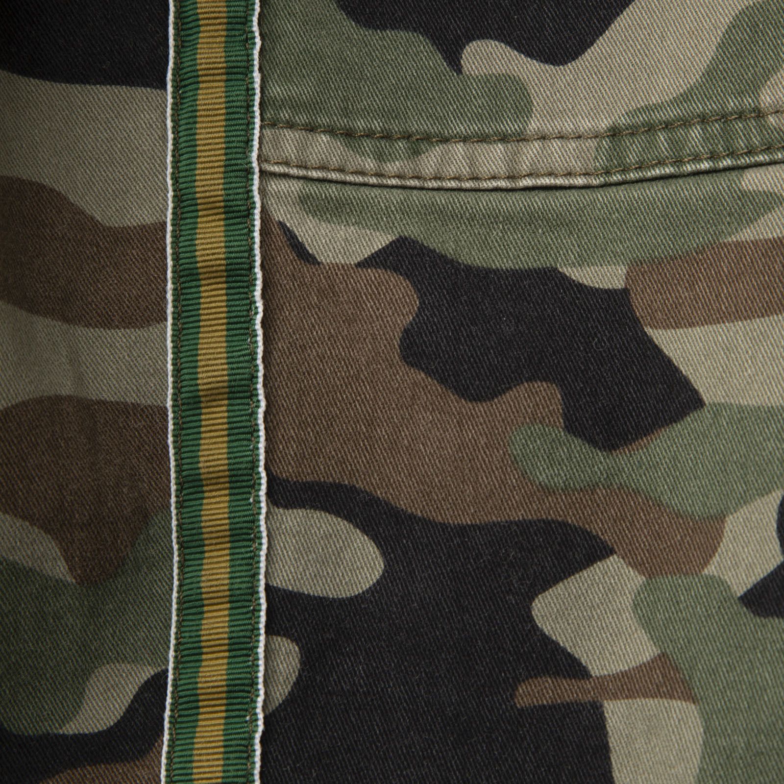 Nili Lotan Camouflage Cropped Trousers Size 27" / US 4 / IT 40 - 3 Thumbnail