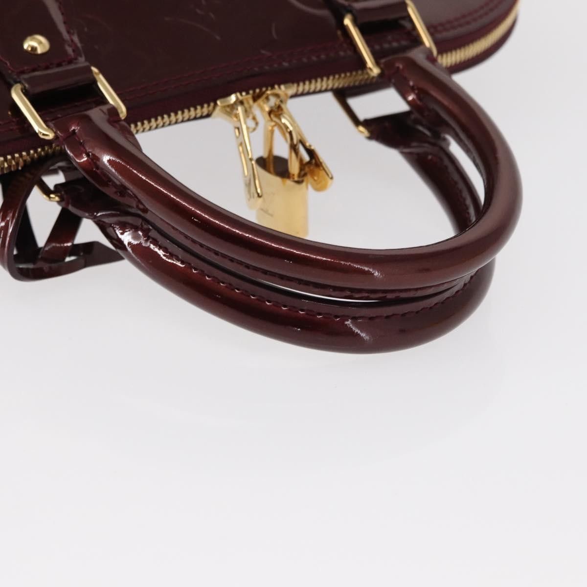 Louis Vuitton Louis Vuitton Alma Handbag Monogram Vernis Size ONE SIZE - 8 Thumbnail