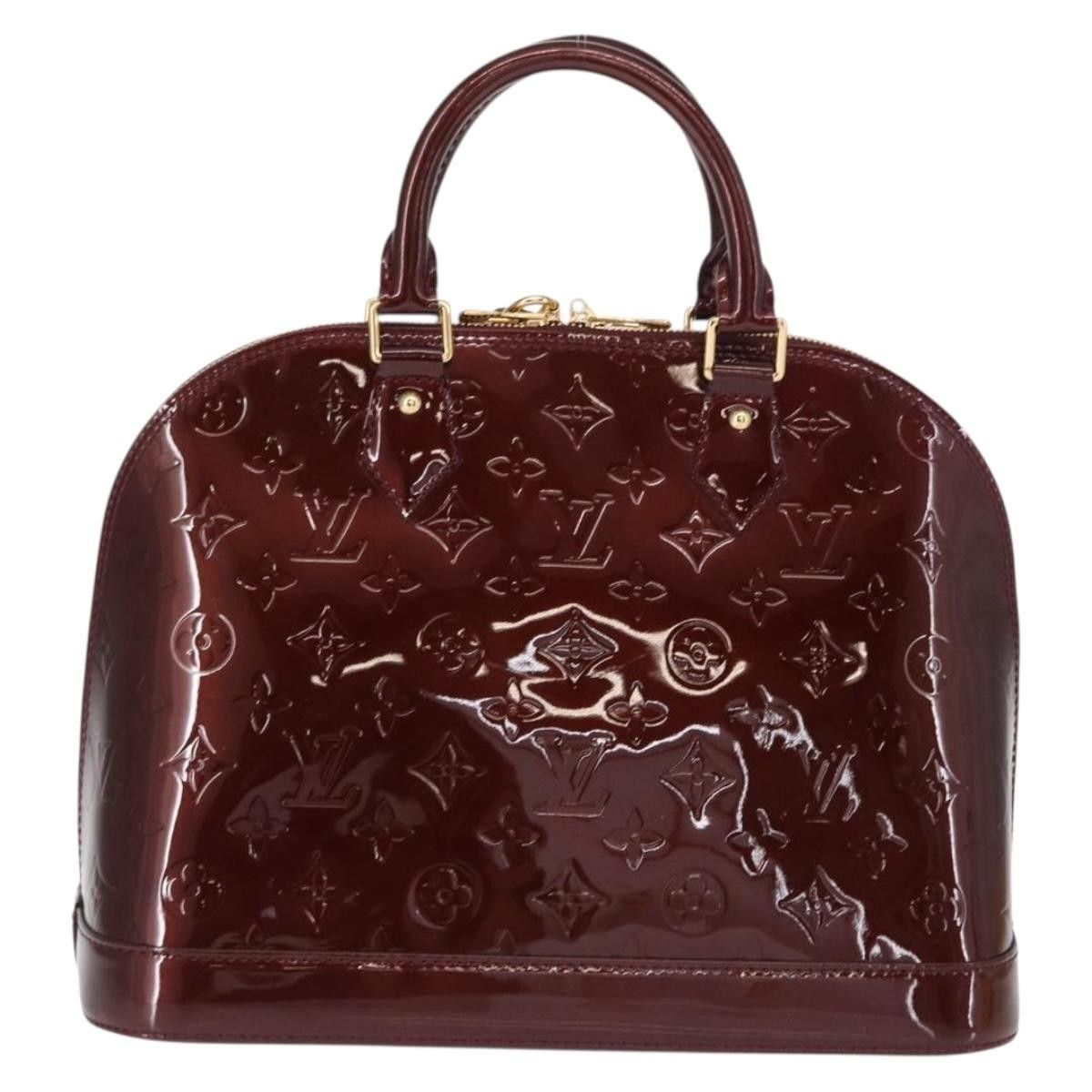 Louis Vuitton Louis Vuitton Alma Handbag Monogram Vernis Size ONE SIZE - 2 Thumbnail
