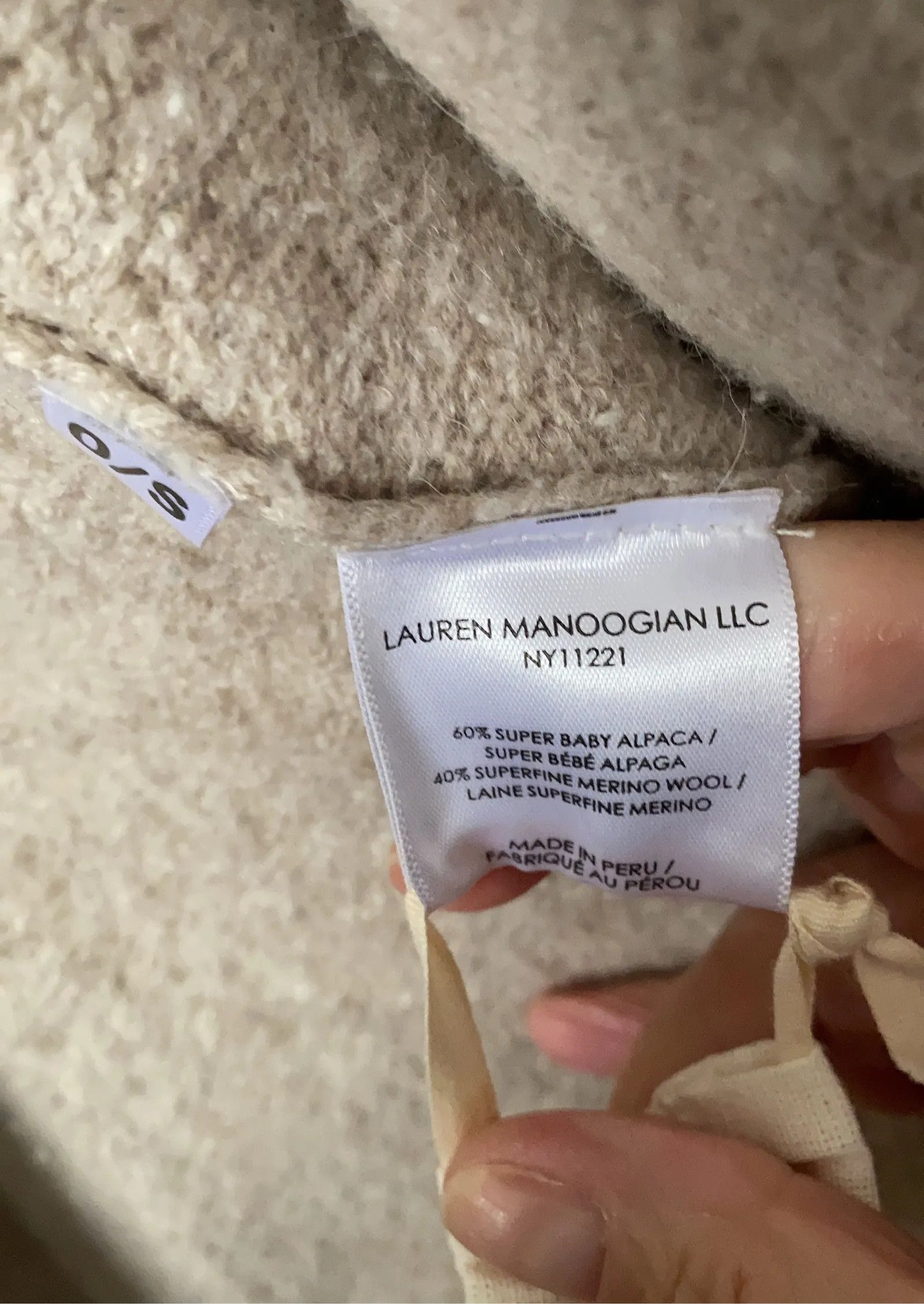 Lauren Manoogian Lauren Manoogian Kofta Poncho Size S / US 4 / IT 40 - 3 Thumbnail