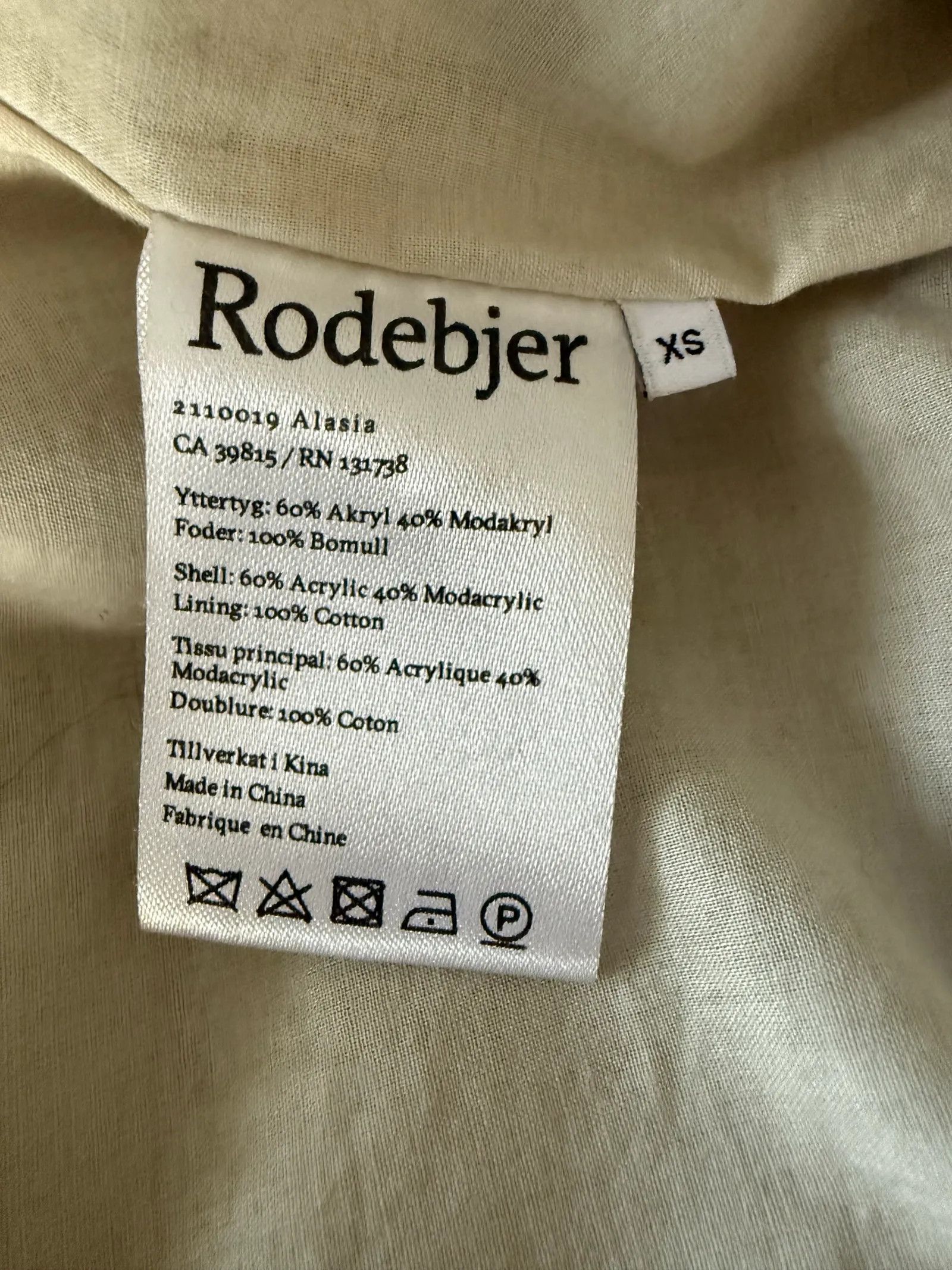 Rodebjer Rodebjer Alasia Coat Size XS / US 0-2 / IT 36-38 - 4 Thumbnail