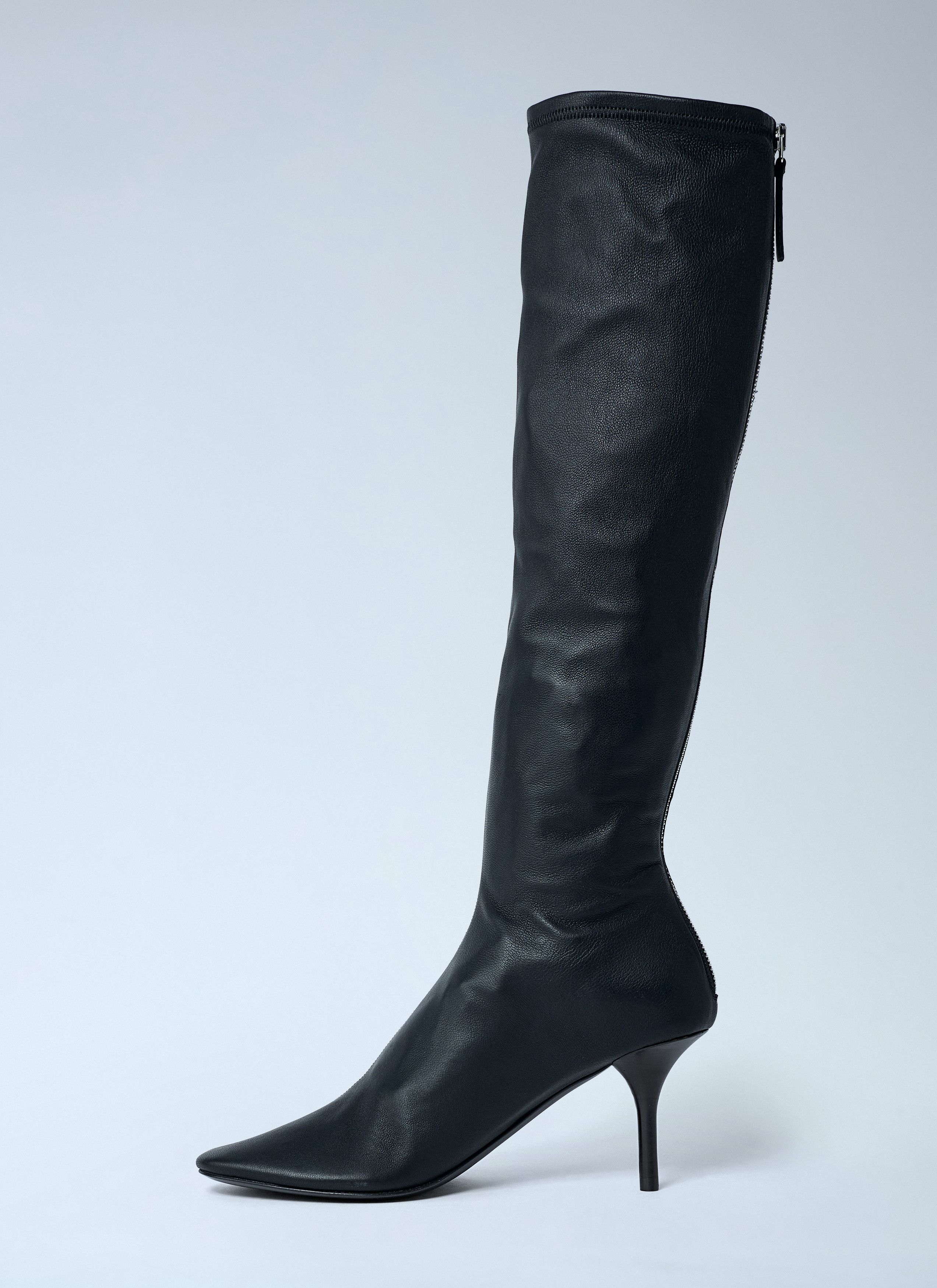 Acne Studios Knee-High Leather Boots Size US 11 / IT 41 - 4 Thumbnail