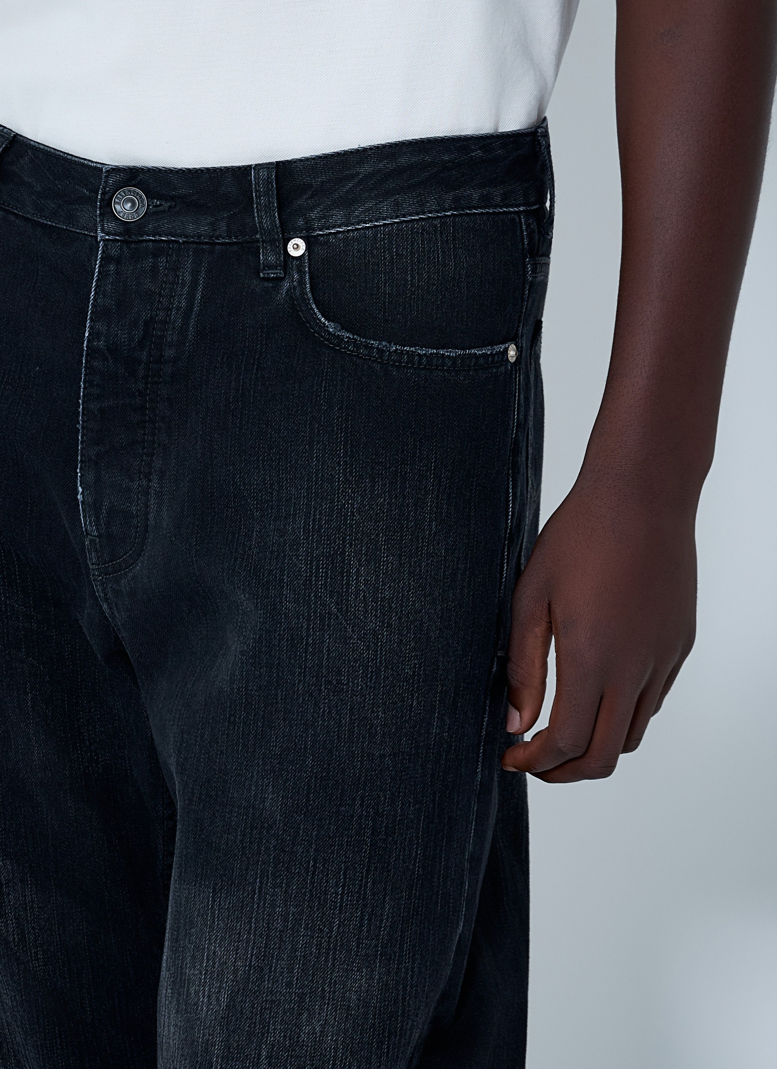 Balenciaga Distressed Denim Jeans Size US 31 - 5 Thumbnail
