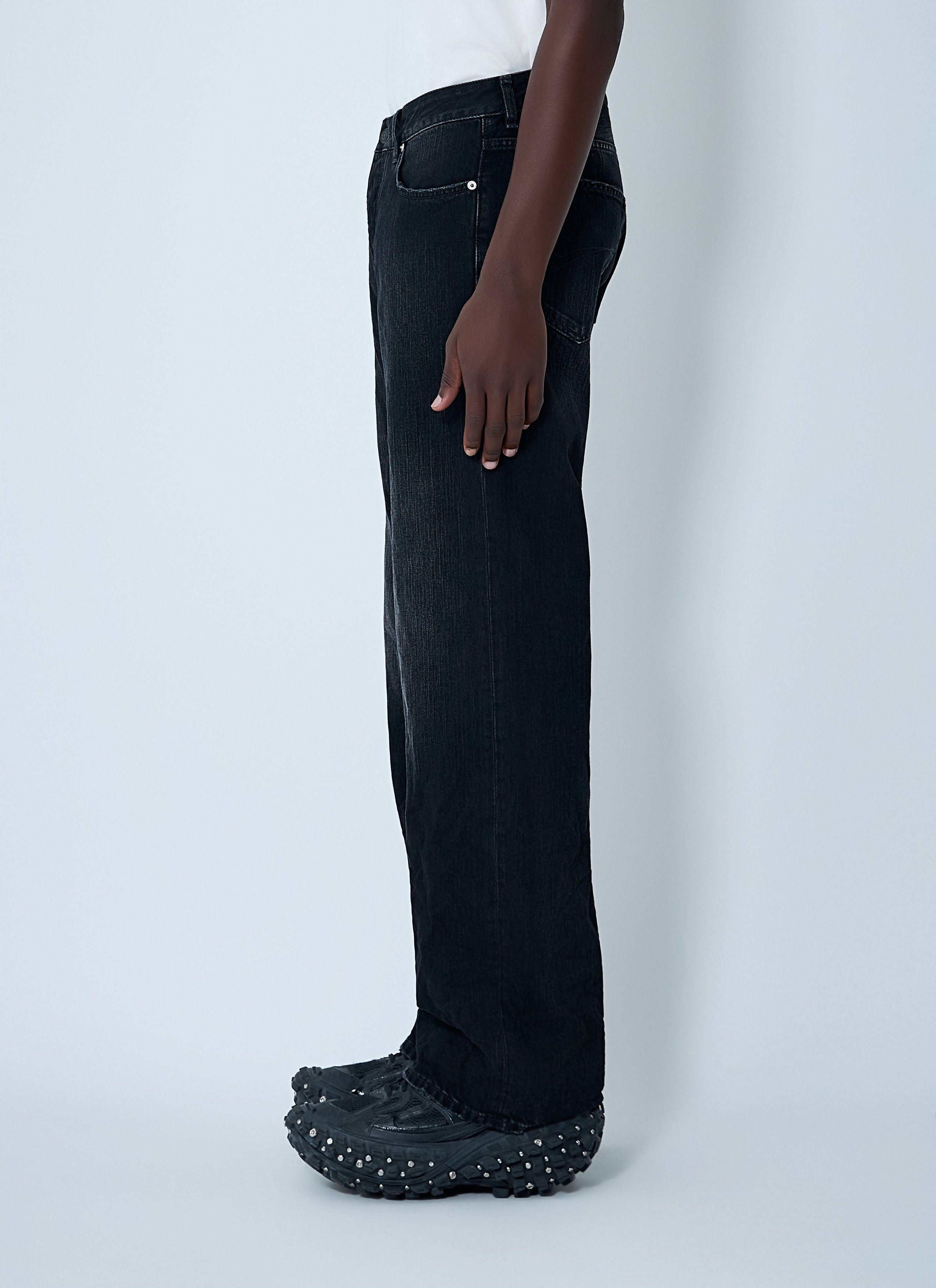 Balenciaga Distressed Denim Jeans Size US 31 - 3 Thumbnail