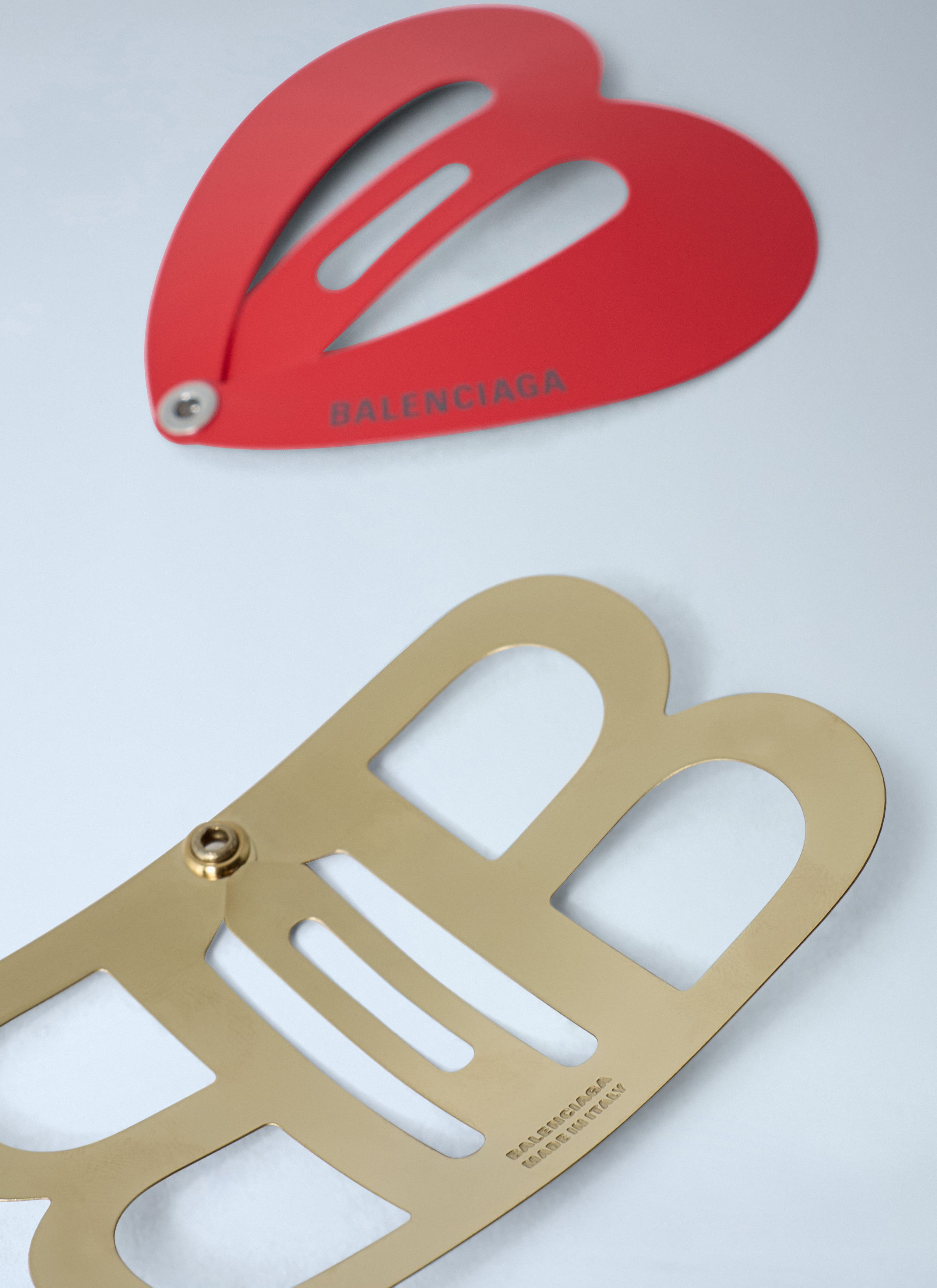 Balenciaga Set Of Two Bazr Lov BB Hair Clips Size ONE SIZE - 2 Thumbnail