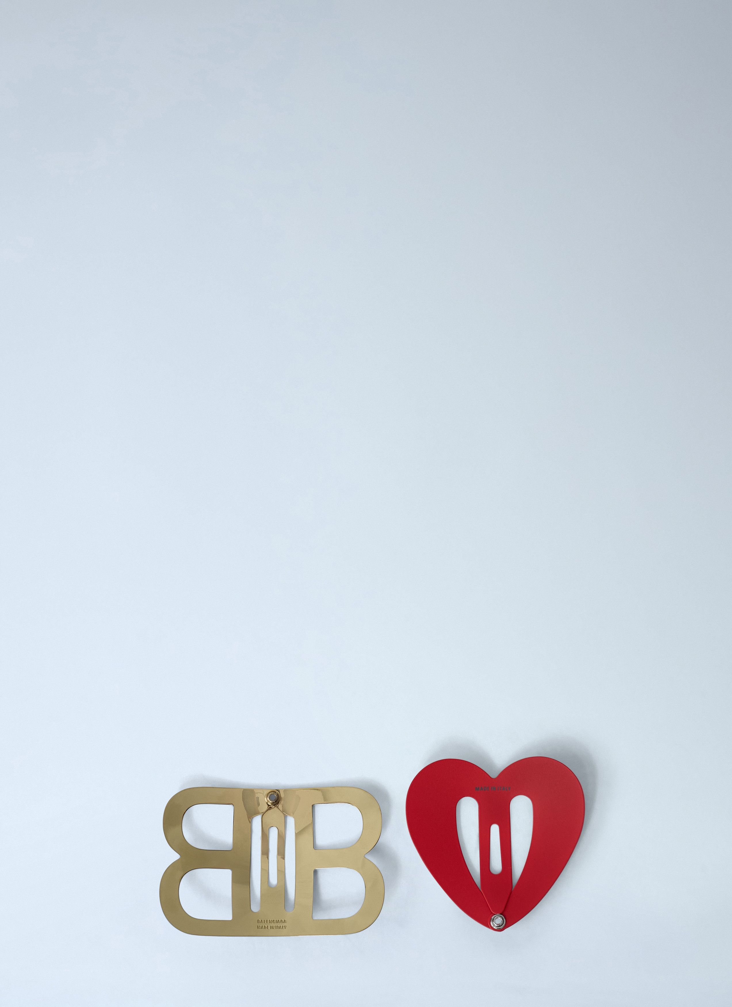 Balenciaga Set Of Two Bazr Lov BB Hair Clips Size ONE SIZE - 3 Thumbnail