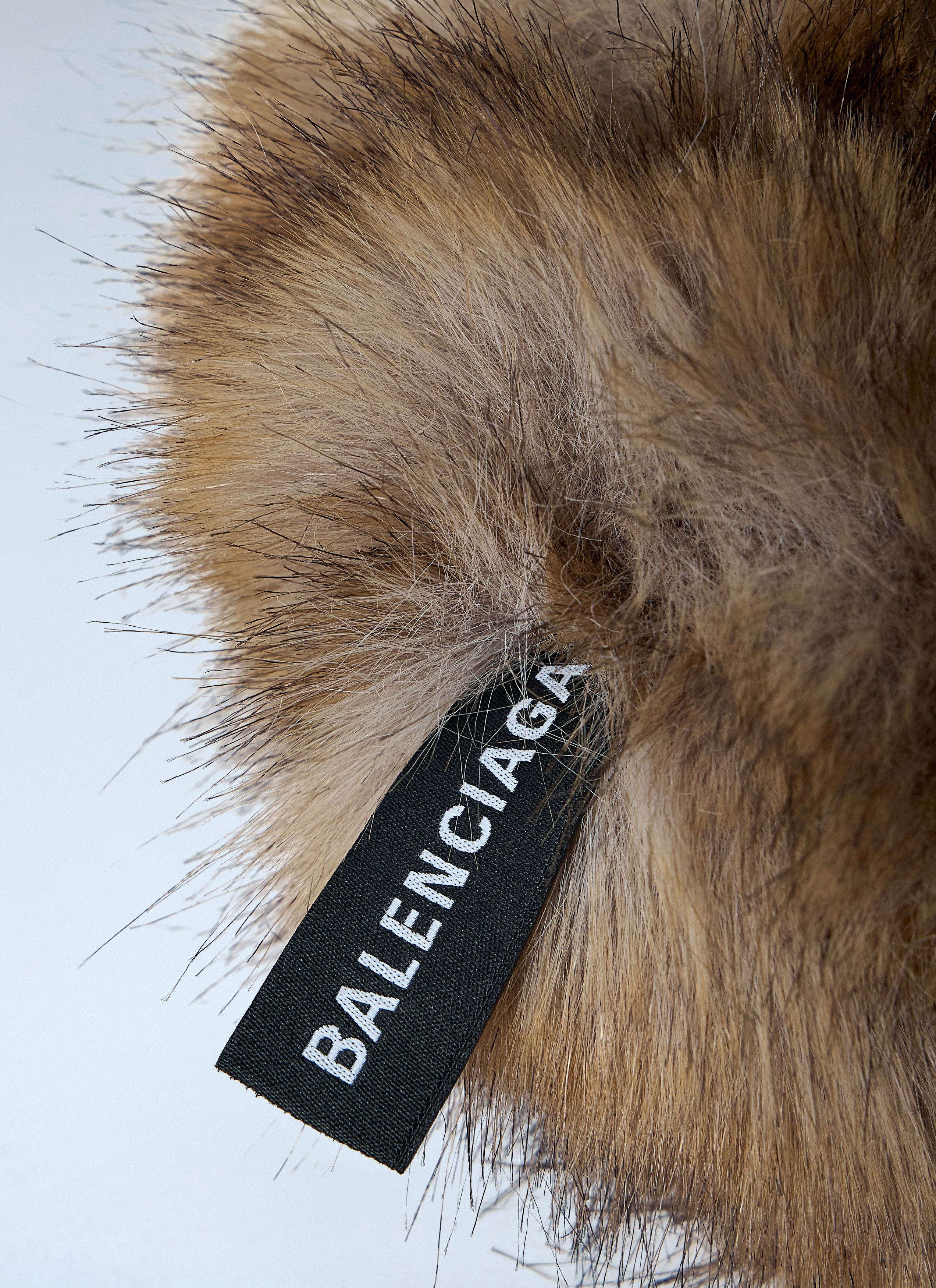 Balenciaga Faux Fur Hair Scrunchie Size ONE SIZE - 2 Thumbnail