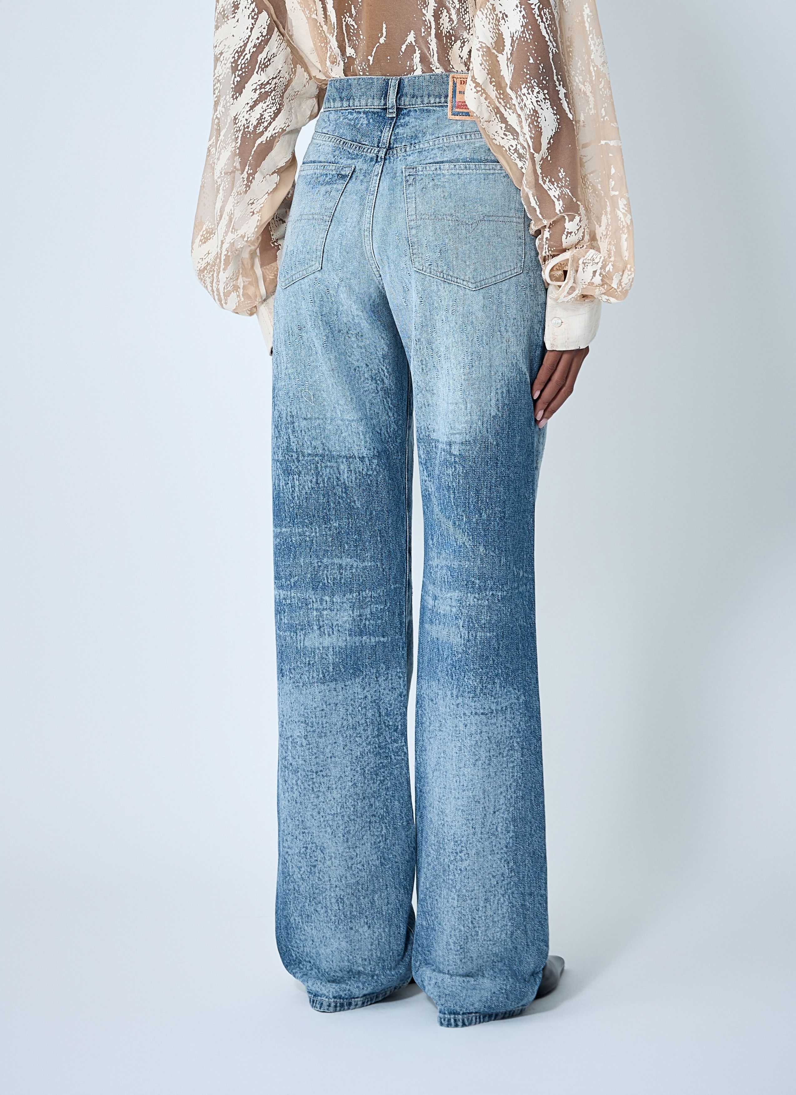 Diesel 1971 D-Sent Jeans Size 26" / US 2 / IT 38 - 4 Thumbnail
