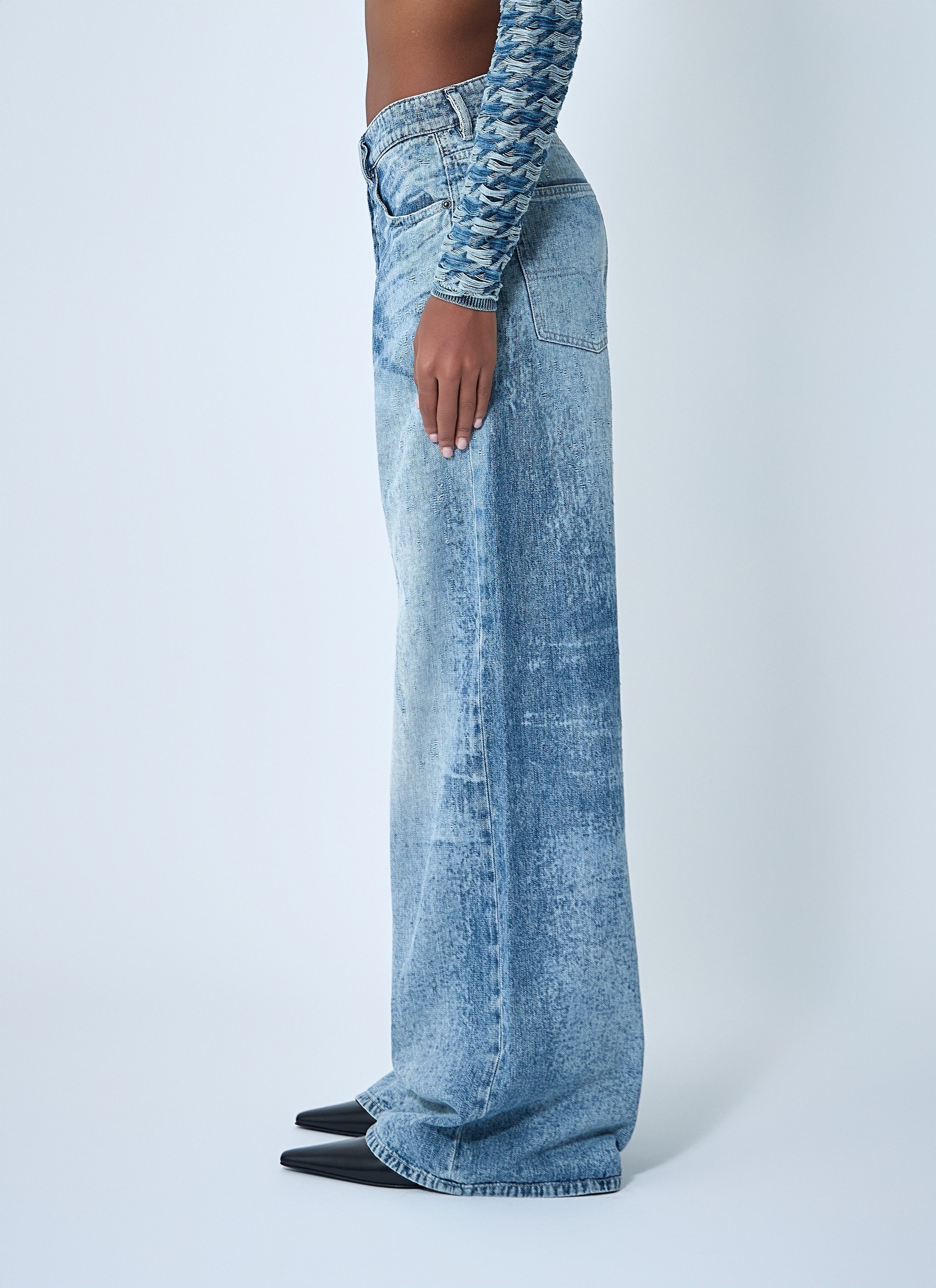 Diesel 1996 D-Sire-Fsh Jeans Size 28" / US 6 / IT 42 - 3 Thumbnail