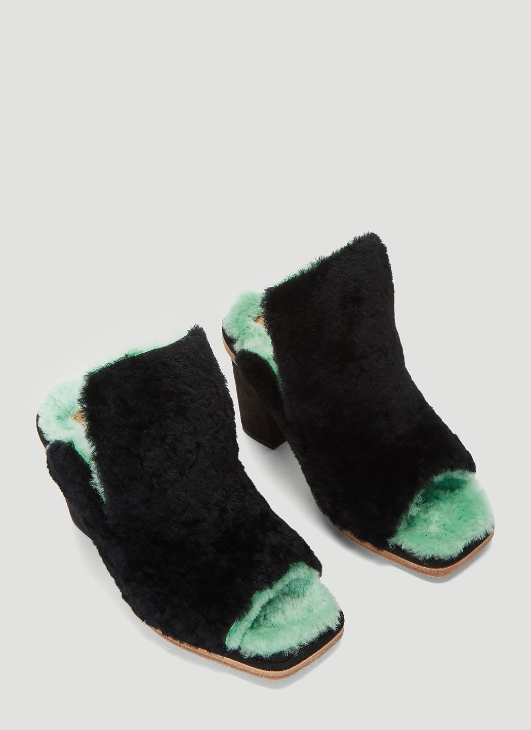 Eckhaus Latta Open-Toe Heel Mules Size US 9 / IT 39 - 2 Thumbnail