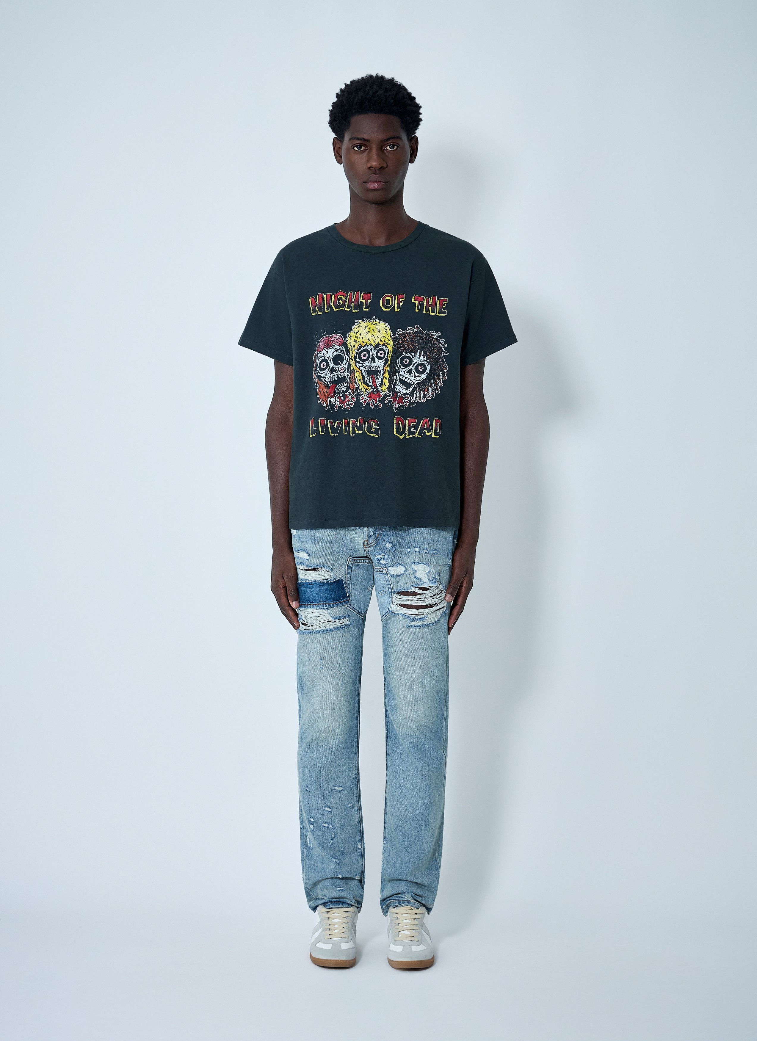 Gallery Dept. Distressed Bowery 5001 Jeans Size US 30 / EU 46 - 2 Thumbnail