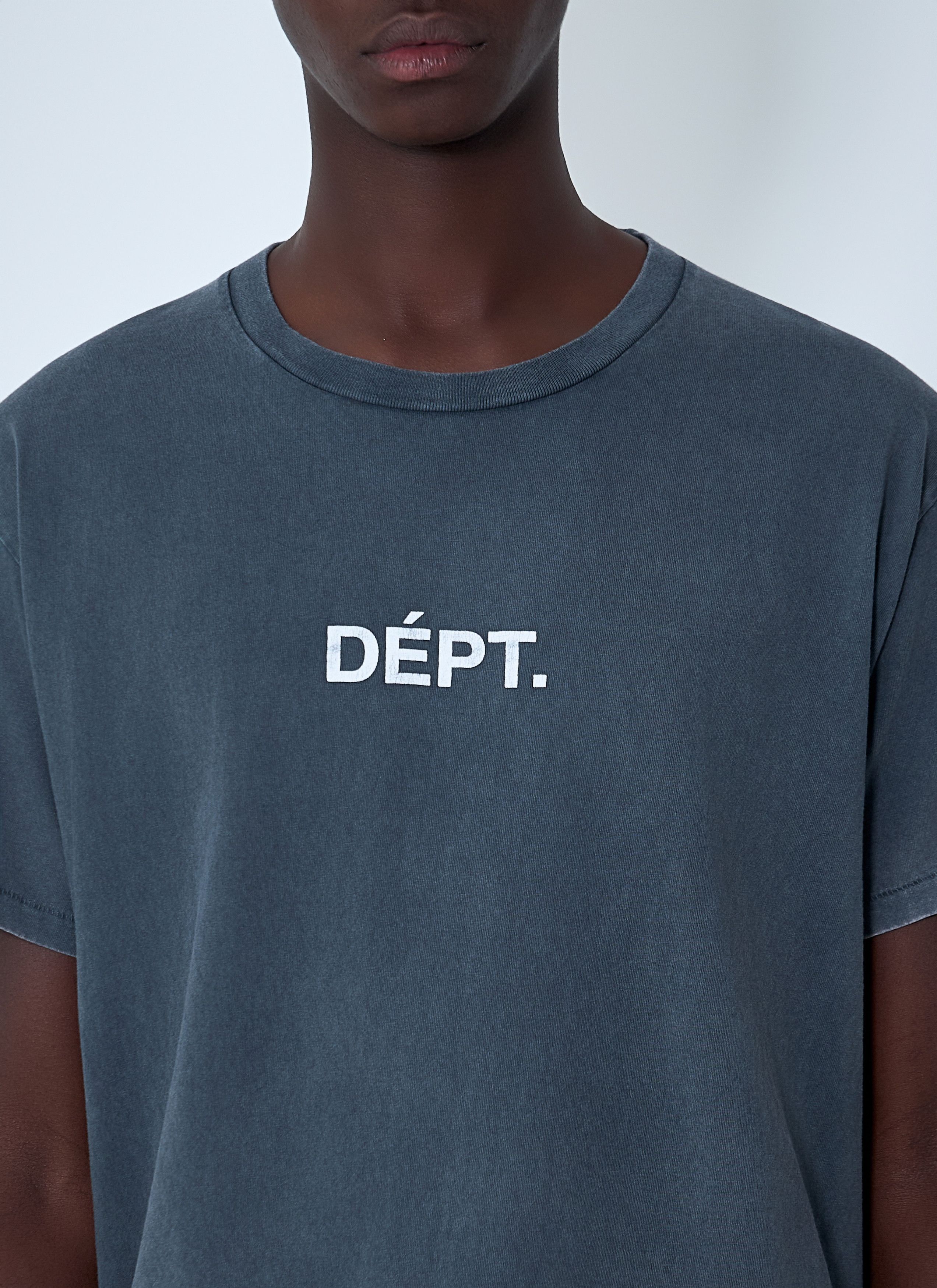 Logo Motif Cotton Jersey T-Shirt