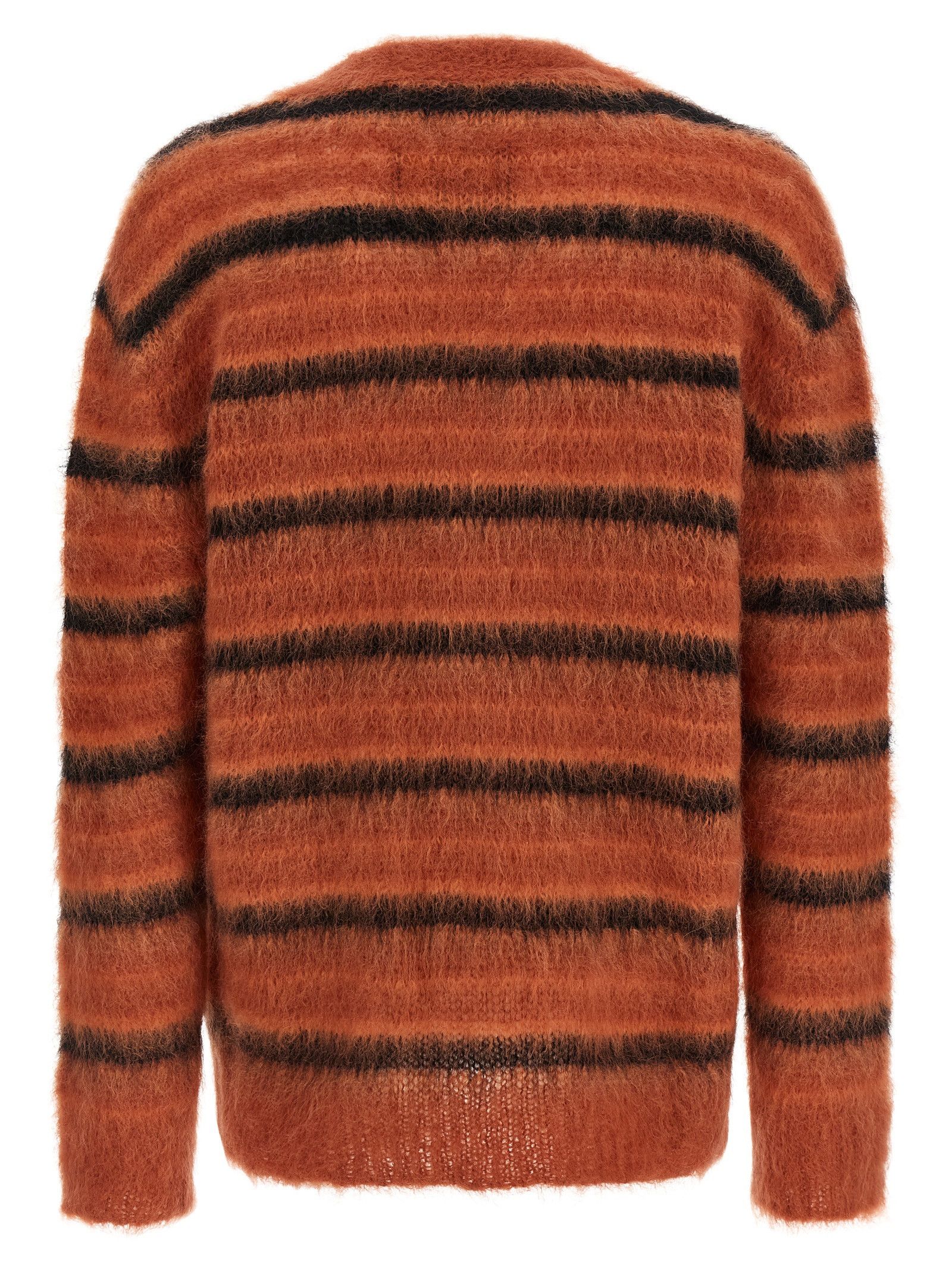 Marni Brushed Striped Cardigan Size US L / EU 52-54 / 3 - 2 Thumbnail