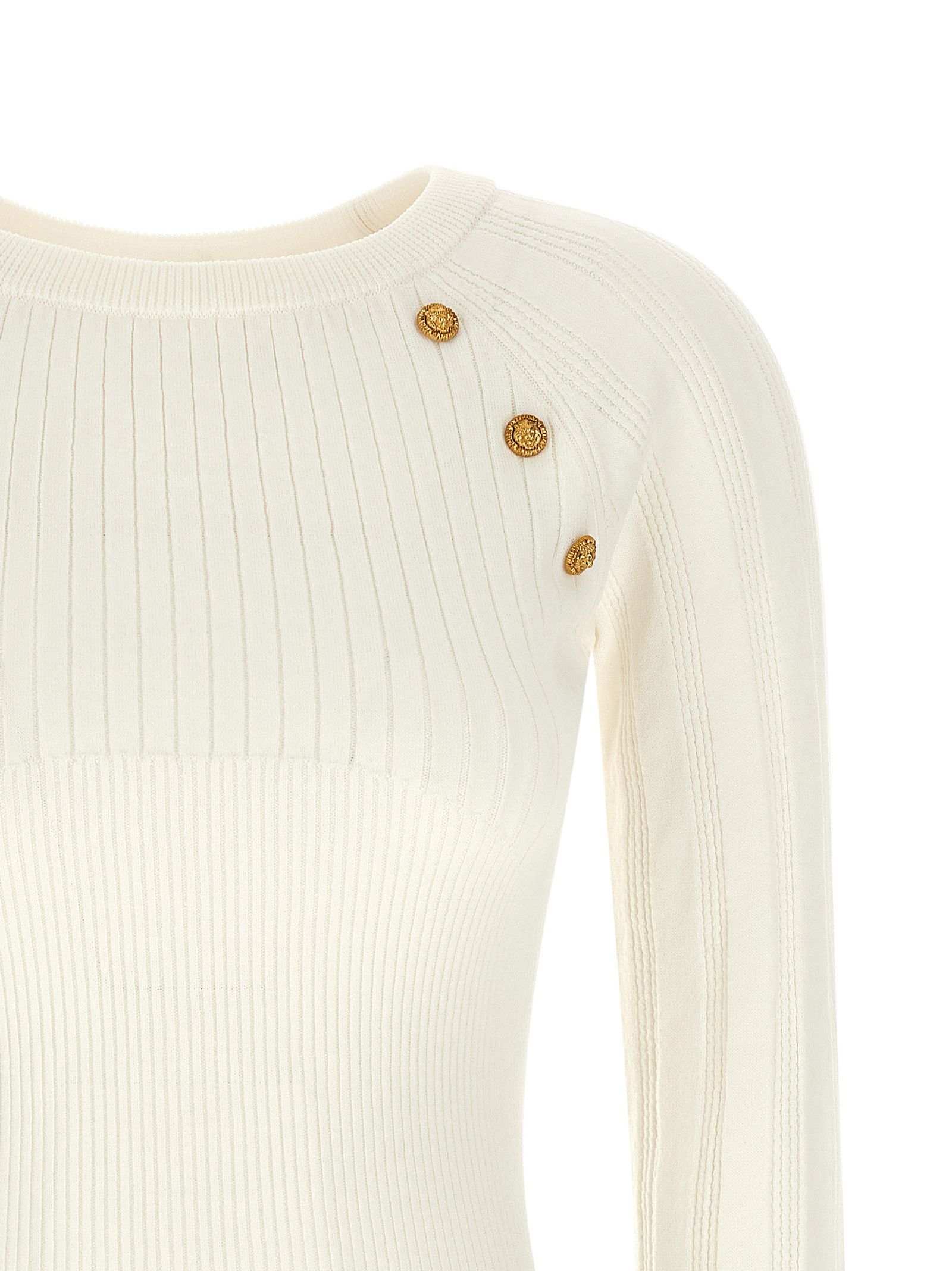 Balmain 3 Buttons Sweater Size XS / US 0-2 / IT 36-38 - 3 Thumbnail