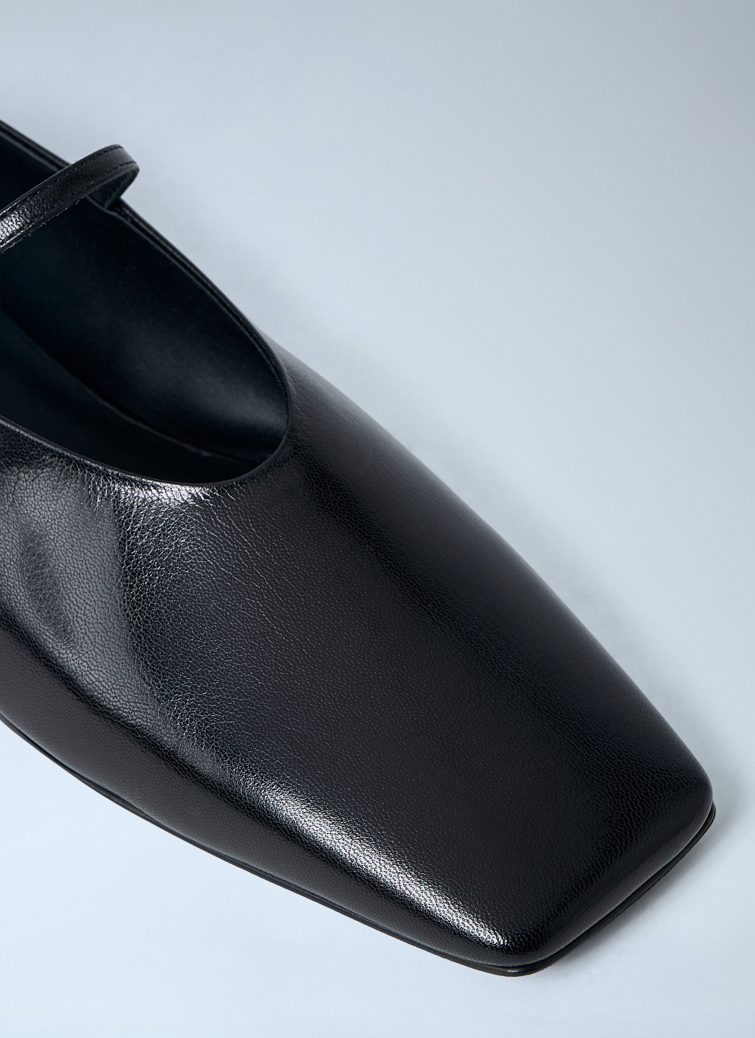 Jil Sander Leather Flat Shoes Size US 7 / IT 37 - 3 Thumbnail