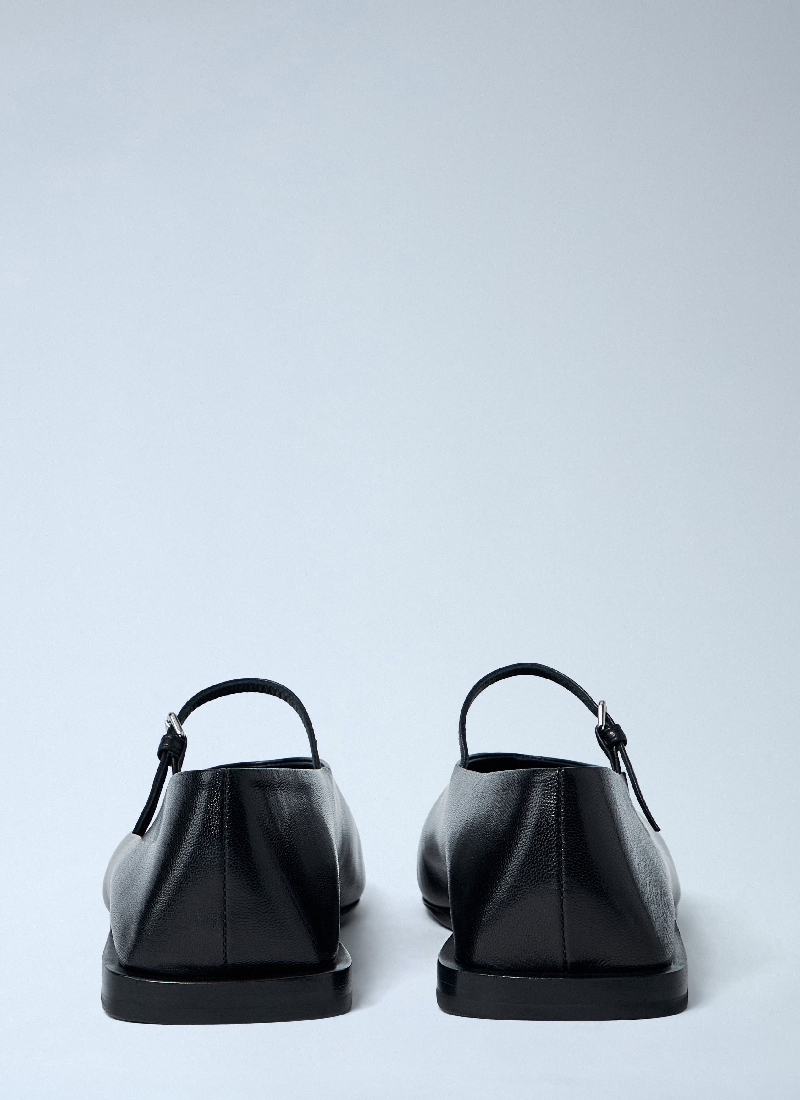Jil Sander Leather Flat Shoes Size US 8 / IT 38 - 5 Thumbnail