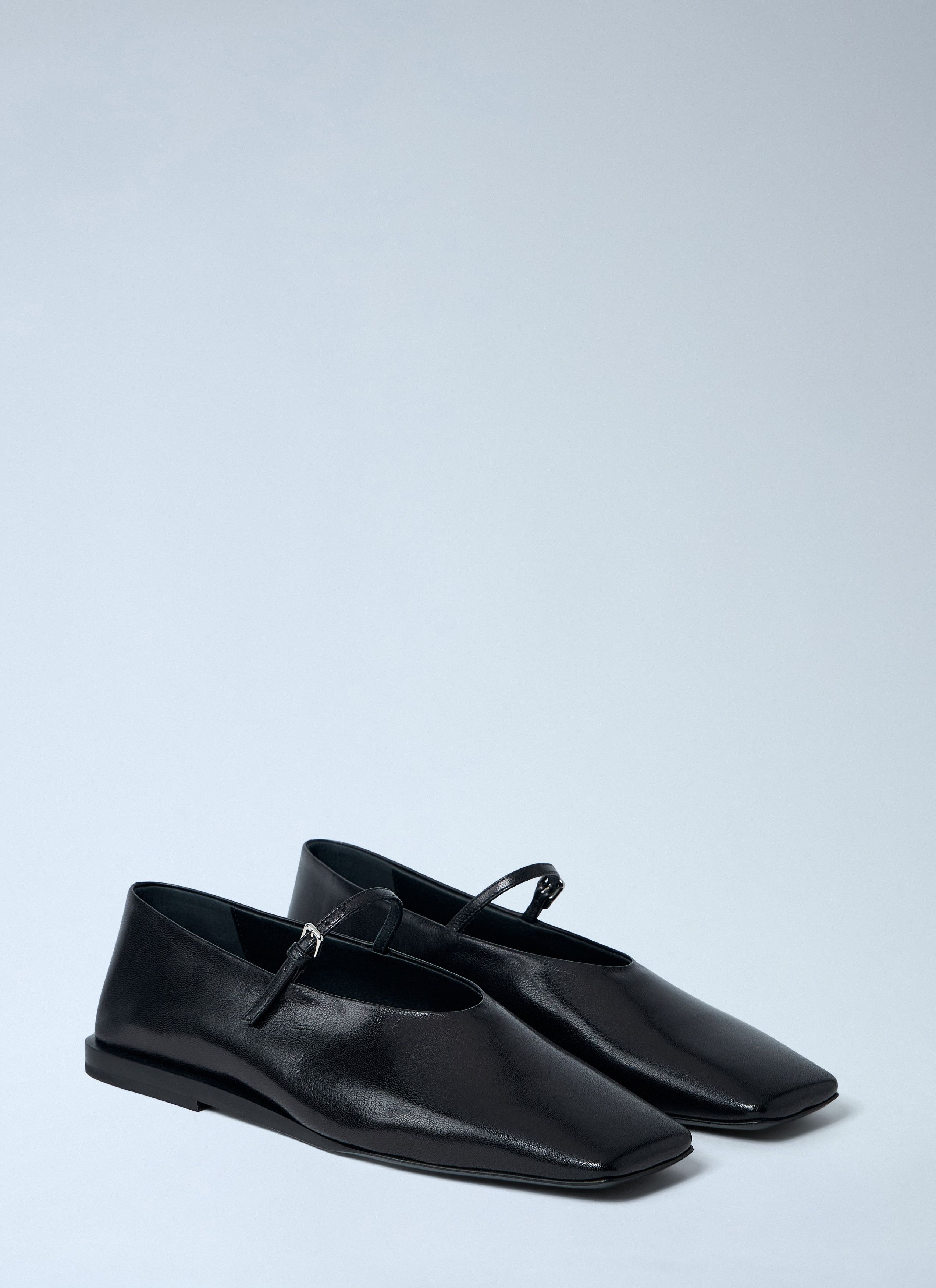 Jil Sander Leather Flat Shoes Size US 9 / IT 39 - 2 Thumbnail