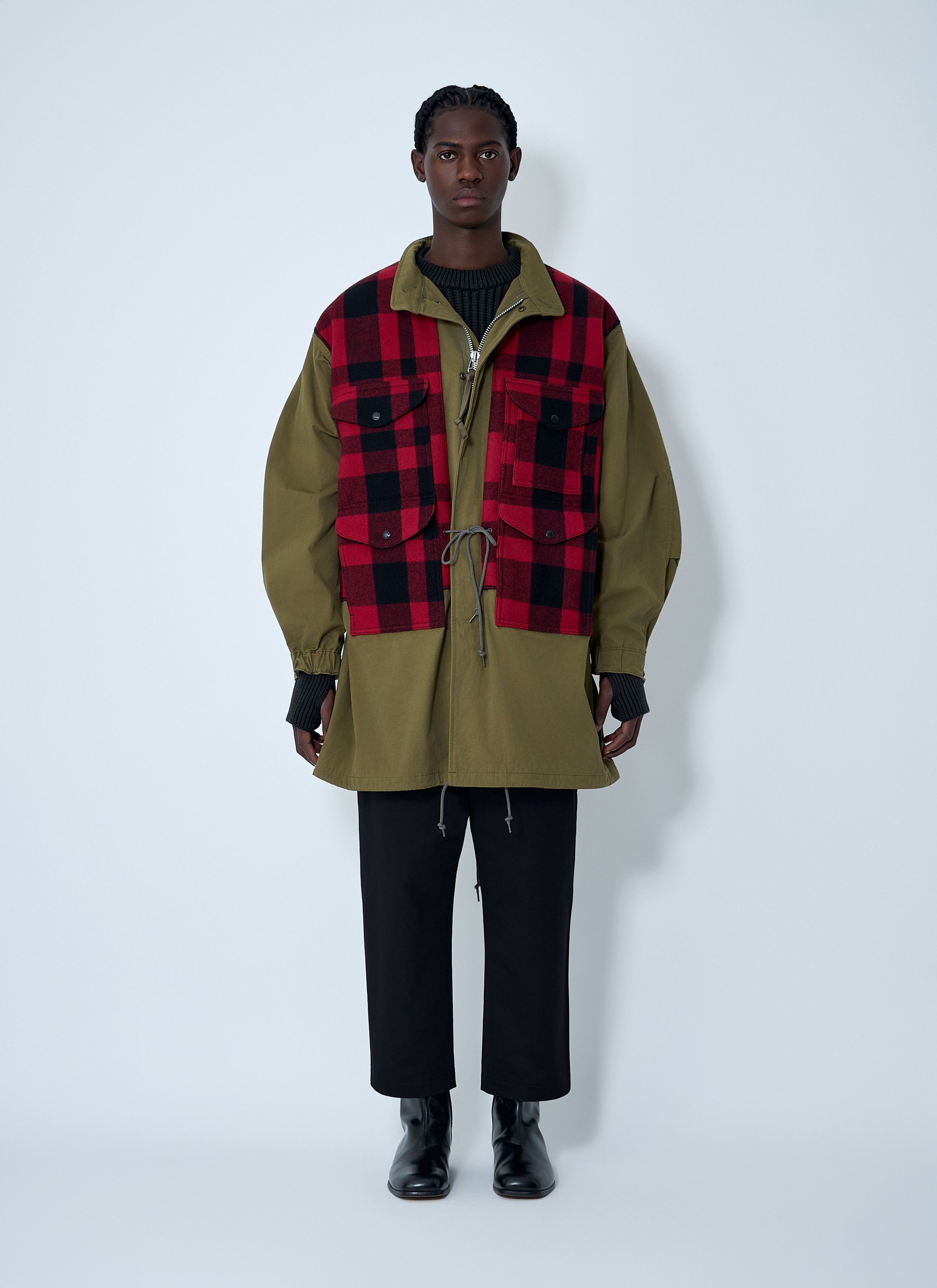 Junya Watanabe Check Coat Size US M / EU 48-50 / 2 - 2 Thumbnail
