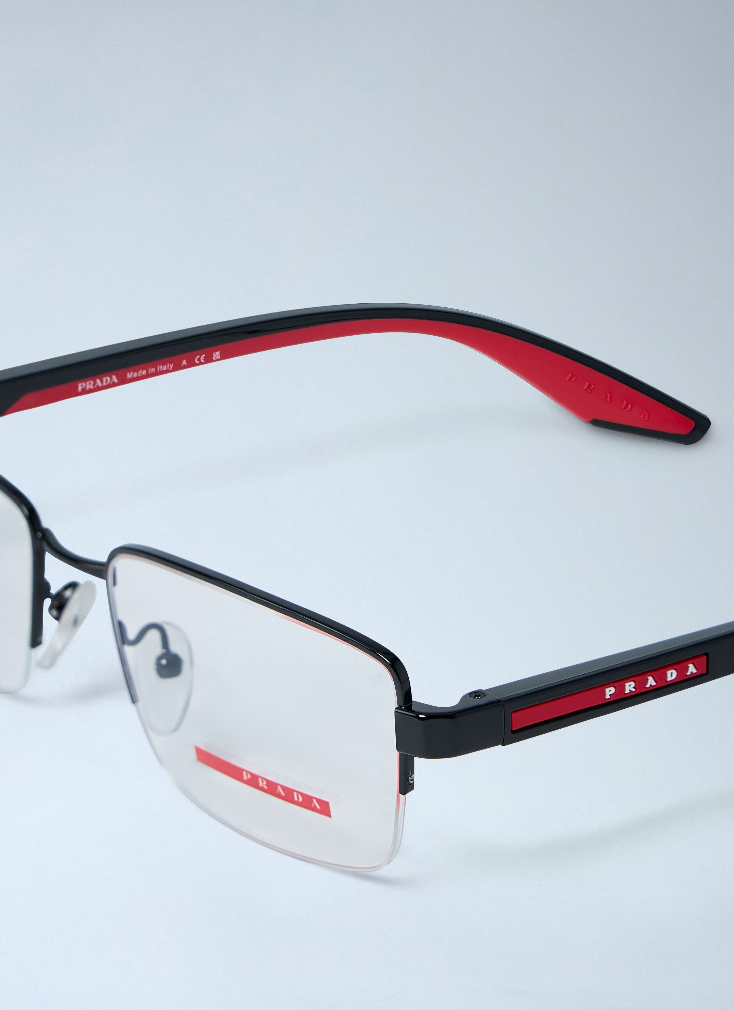 Prada Semi-Rimless Optical Glasses Size ONE SIZE - 4 Thumbnail