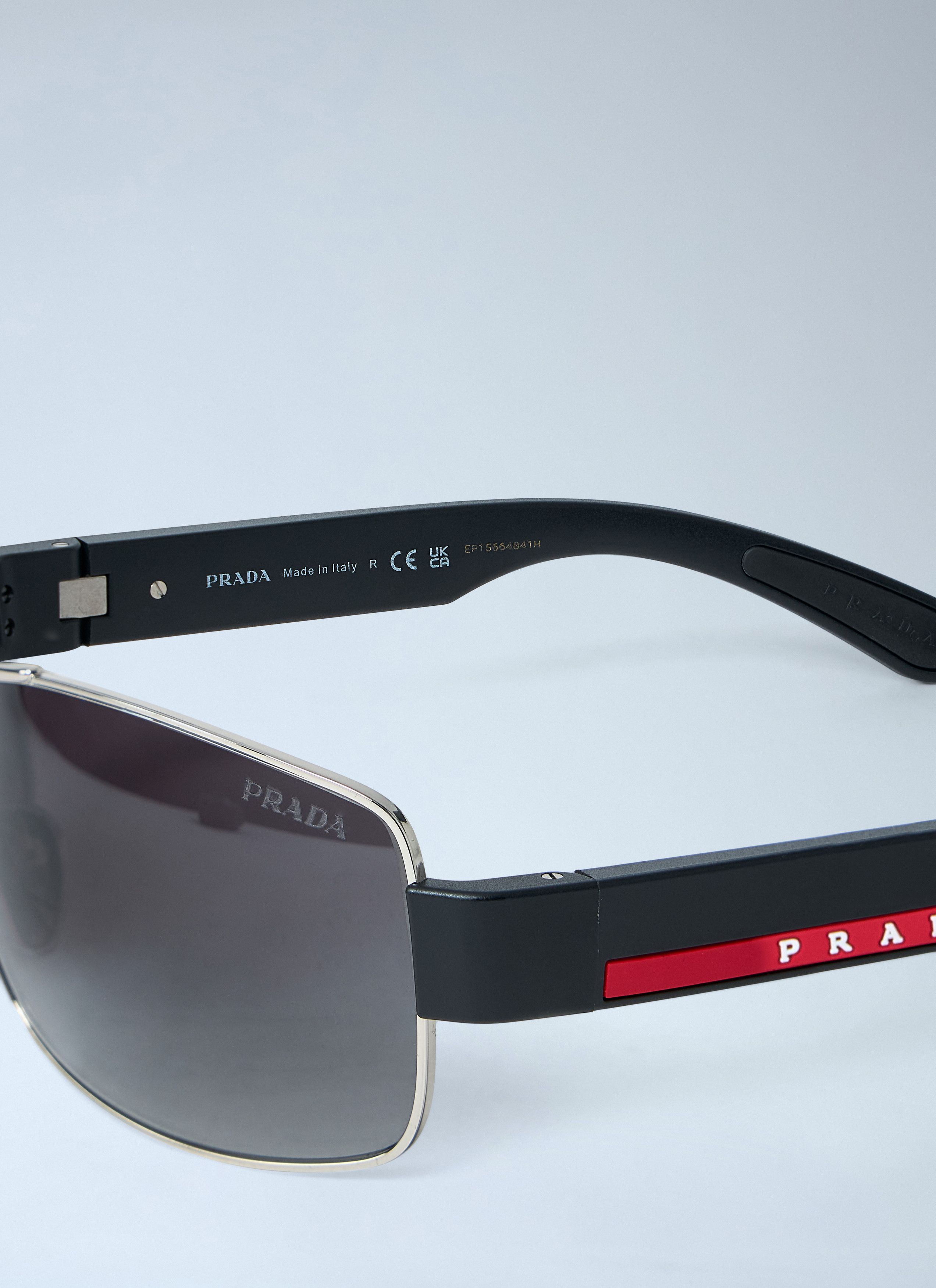 Prada Logo Motif Sunglasses Size ONE SIZE - 4 Thumbnail