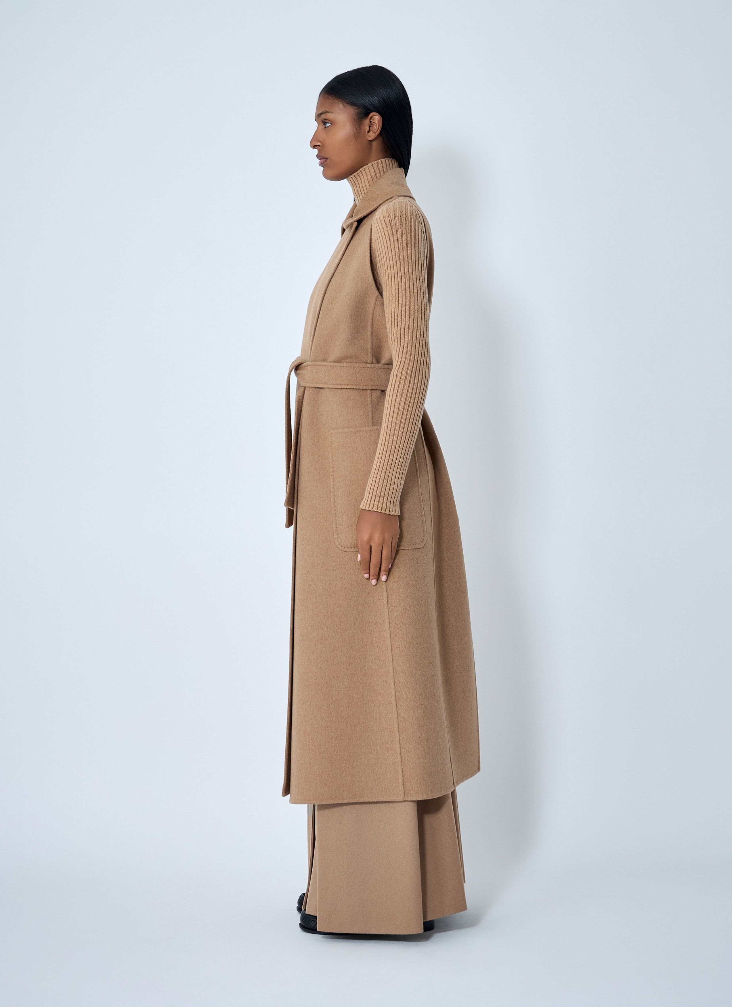 Max Mara Tailored Maxi Waistcoat Size M / US 6-8 / IT 42-44 - 3 Thumbnail