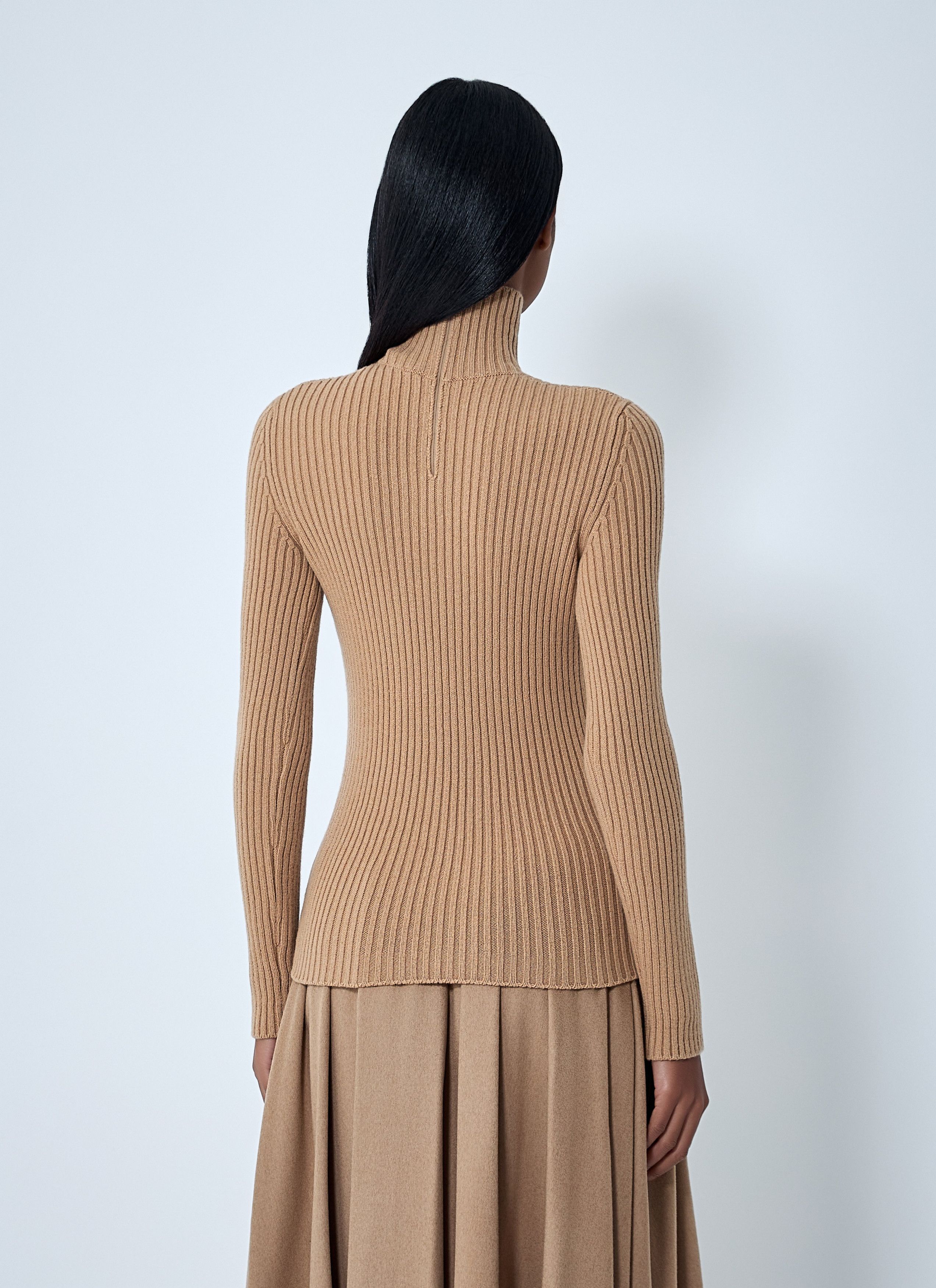 Max Mara Turtleneck Sweater Size M / US 6-8 / IT 42-44 - 4 Thumbnail