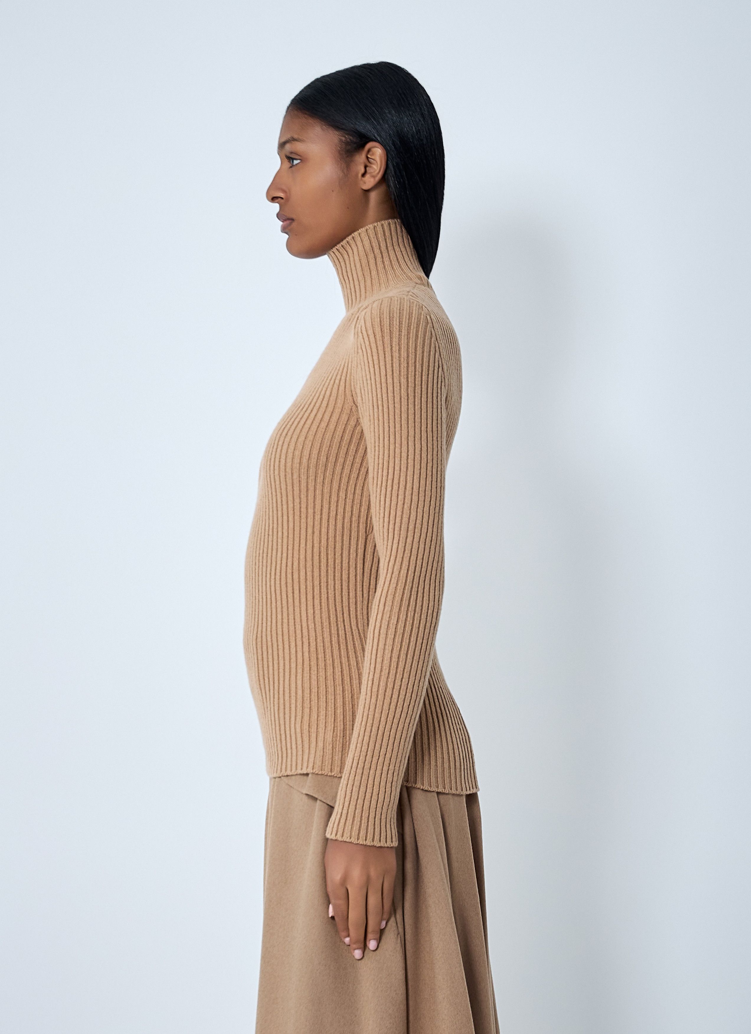 Max Mara Turtleneck Sweater Size M / US 6-8 / IT 42-44 - 3 Thumbnail