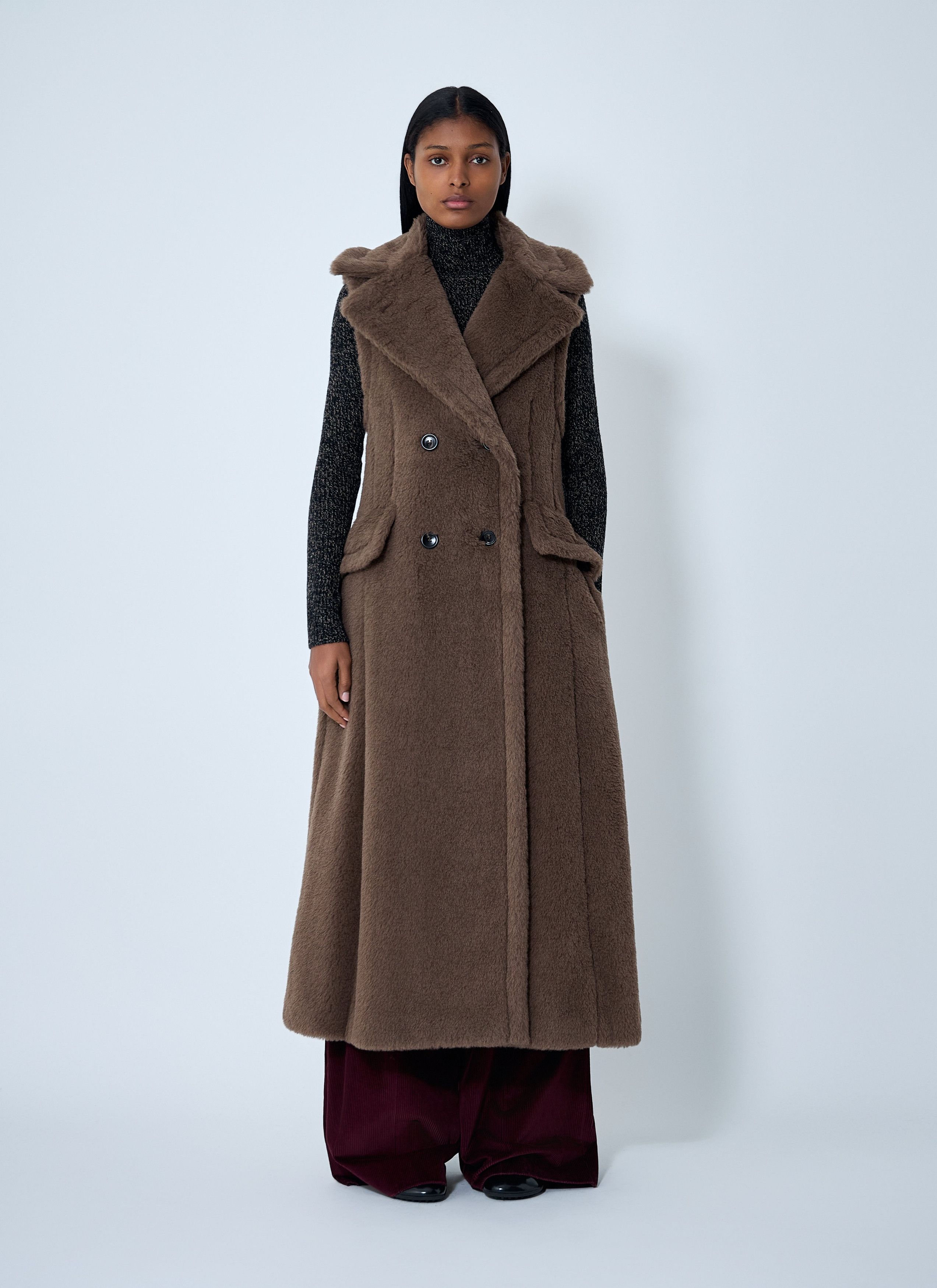 Max Mara Double-Breasted Gilet Size M / US 6-8 / IT 42-44 - 2 Thumbnail