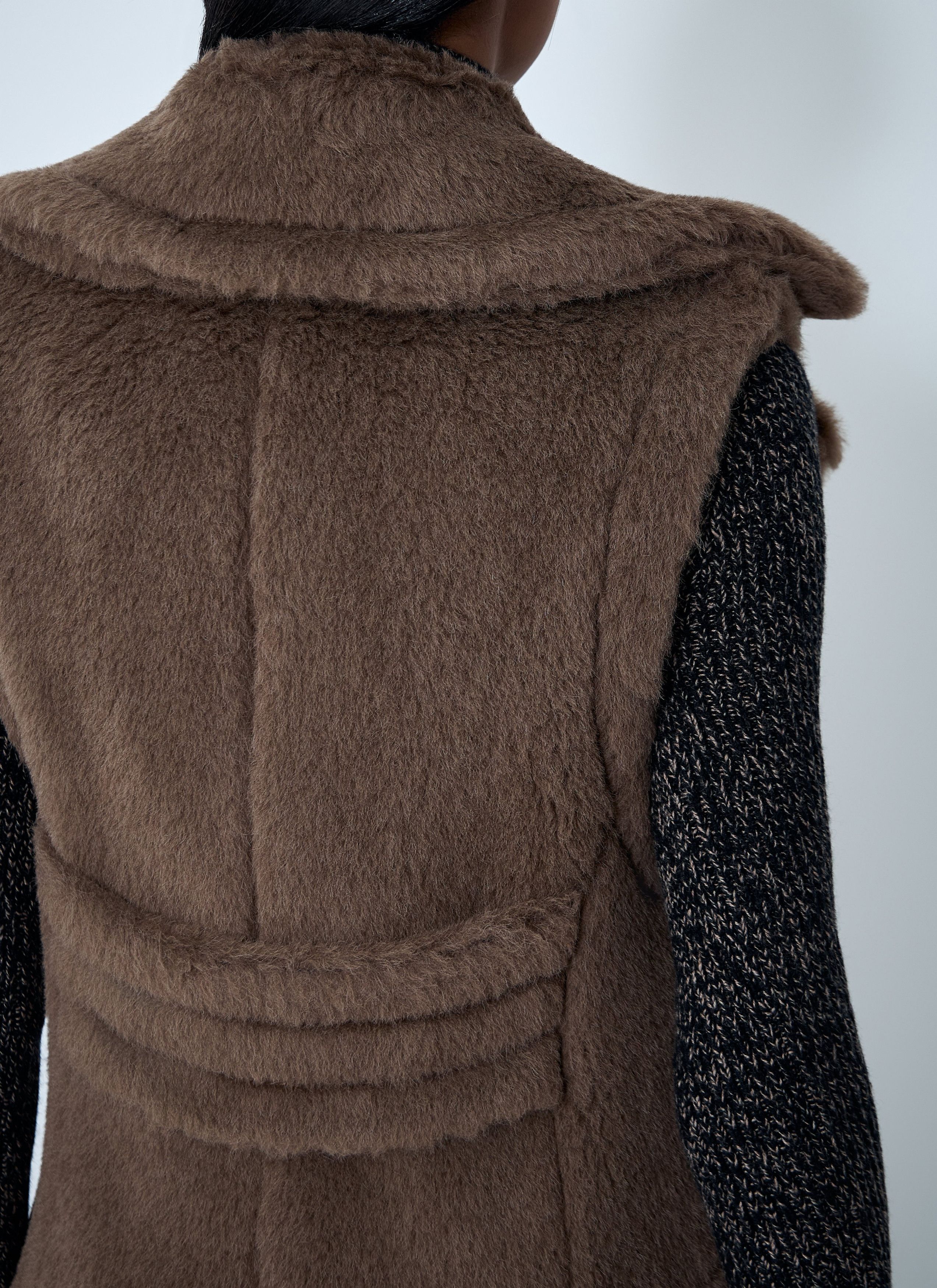 Max Mara Double-Breasted Gilet Size M / US 6-8 / IT 42-44 - 6 Thumbnail