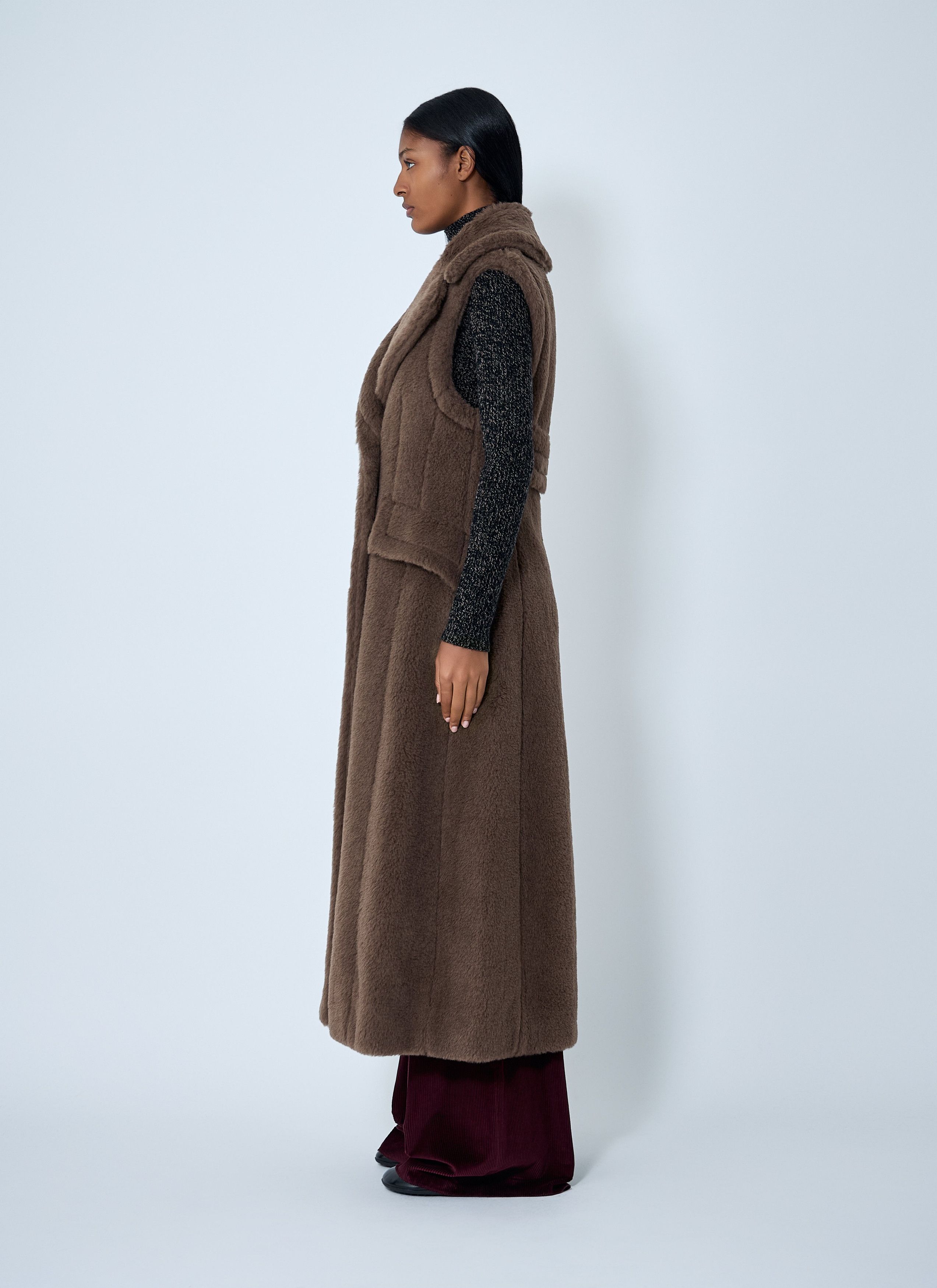 Max Mara Double-Breasted Gilet Size M / US 6-8 / IT 42-44 - 3 Thumbnail