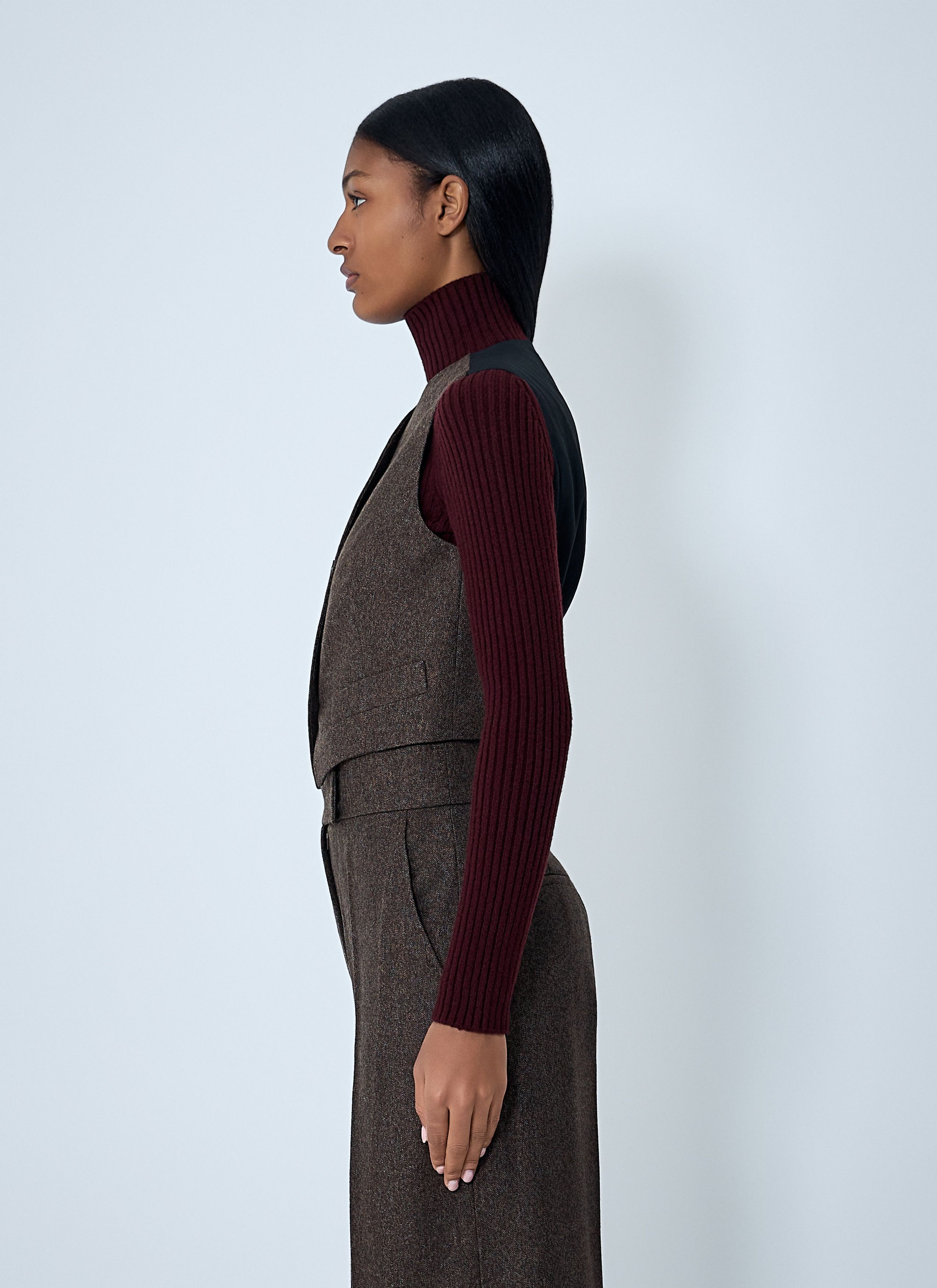 Max Mara Wool Waistcoat Size M / US 6-8 / IT 42-44 - 3 Thumbnail