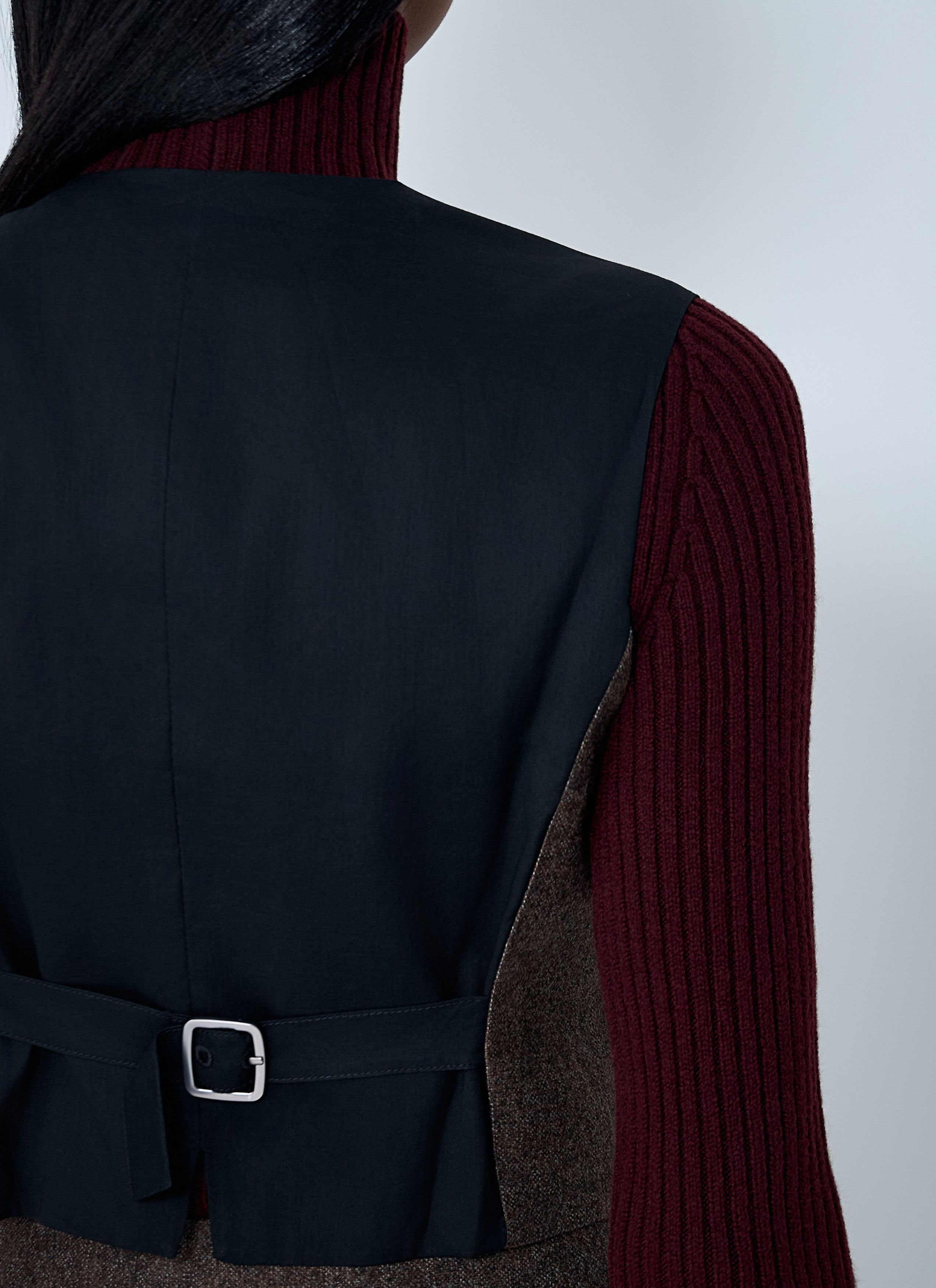 Max Mara Wool Waistcoat Size M / US 6-8 / IT 42-44 - 6 Thumbnail