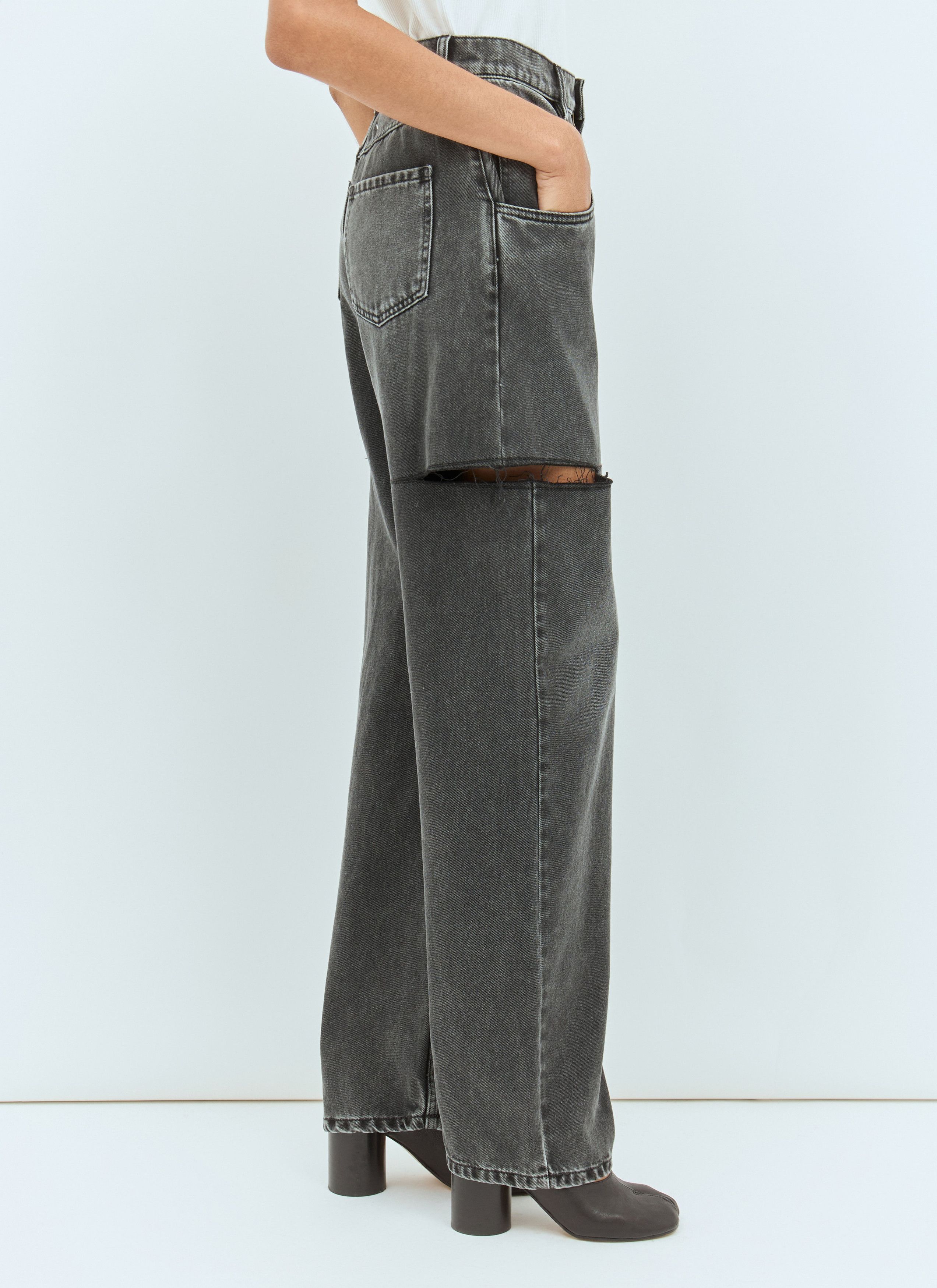Maison Margiela Cut-Out Jeans Size 28" / US 6 / IT 42 - 4 Thumbnail