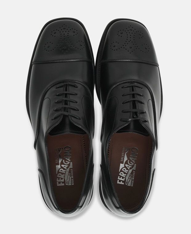Salvatore Ferragamo Maxime Oxfords Size US 7 / EU 40 - 3 Thumbnail