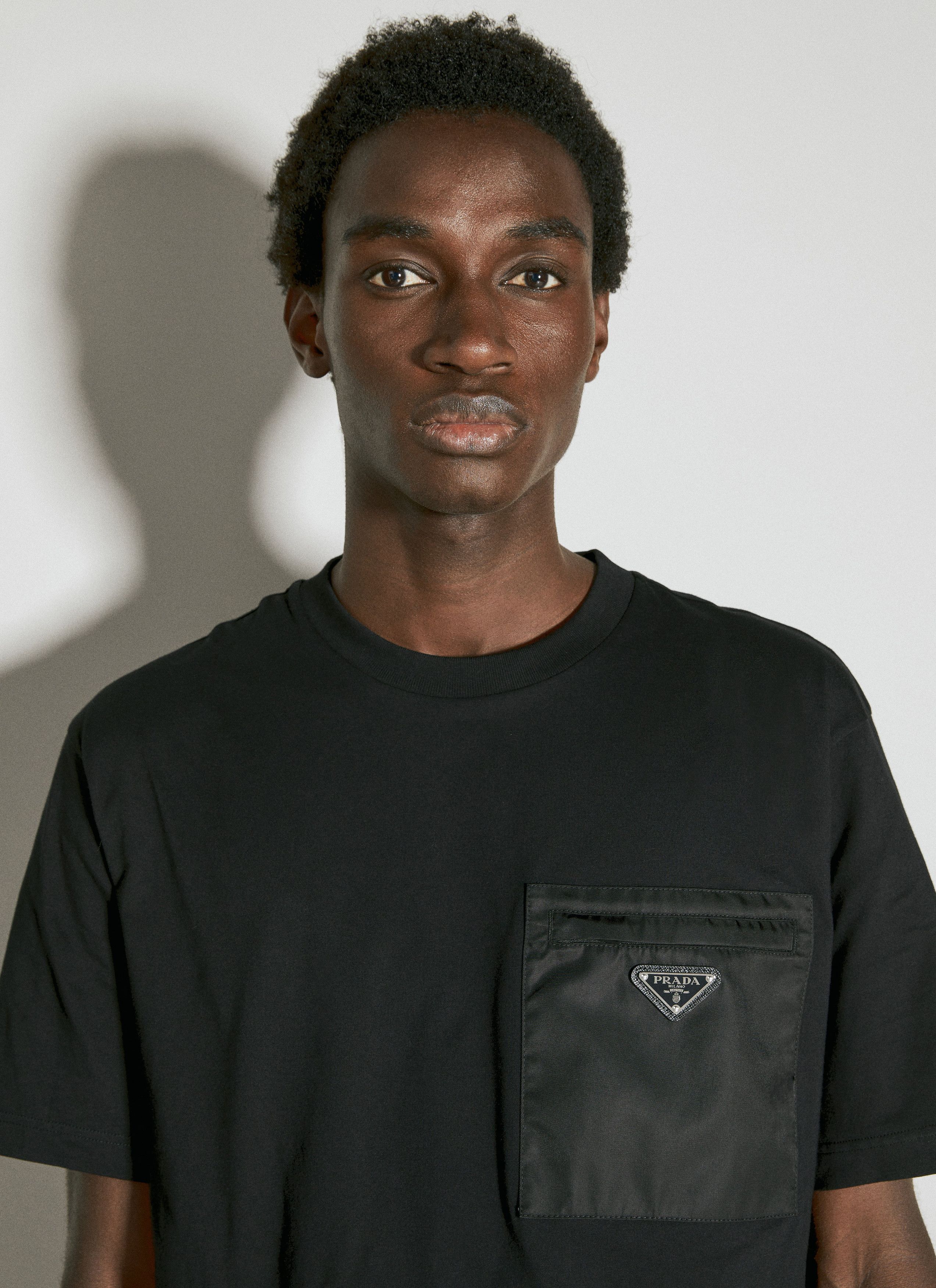 Prada Re-Nylon Pocket Jersey T-Shirt Size US M / EU 48-50 / 2 - 4 Thumbnail
