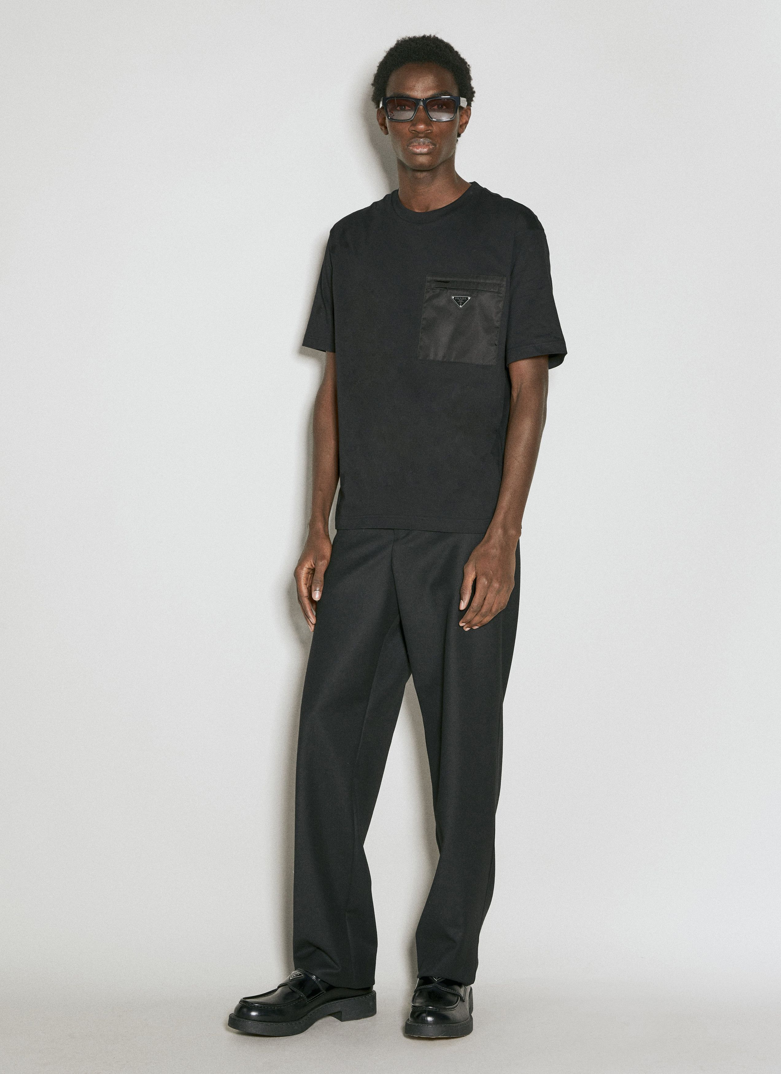 Prada Re-Nylon Pocket Jersey T-Shirt Size US S / EU 44-46 / 1 - 2 Thumbnail