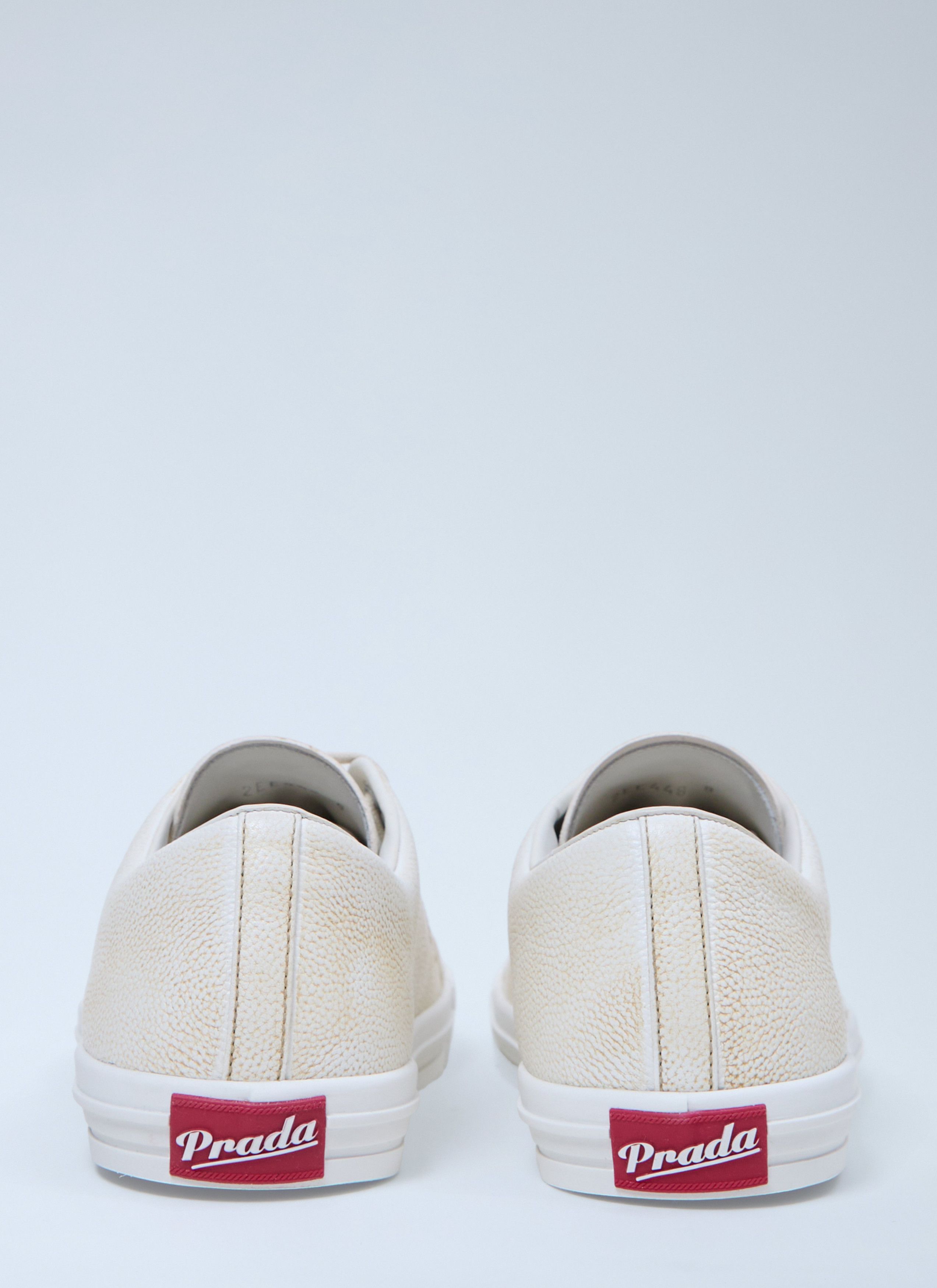 Prada Leather Sneakers Size US 11 / EU 44 - 5 Thumbnail