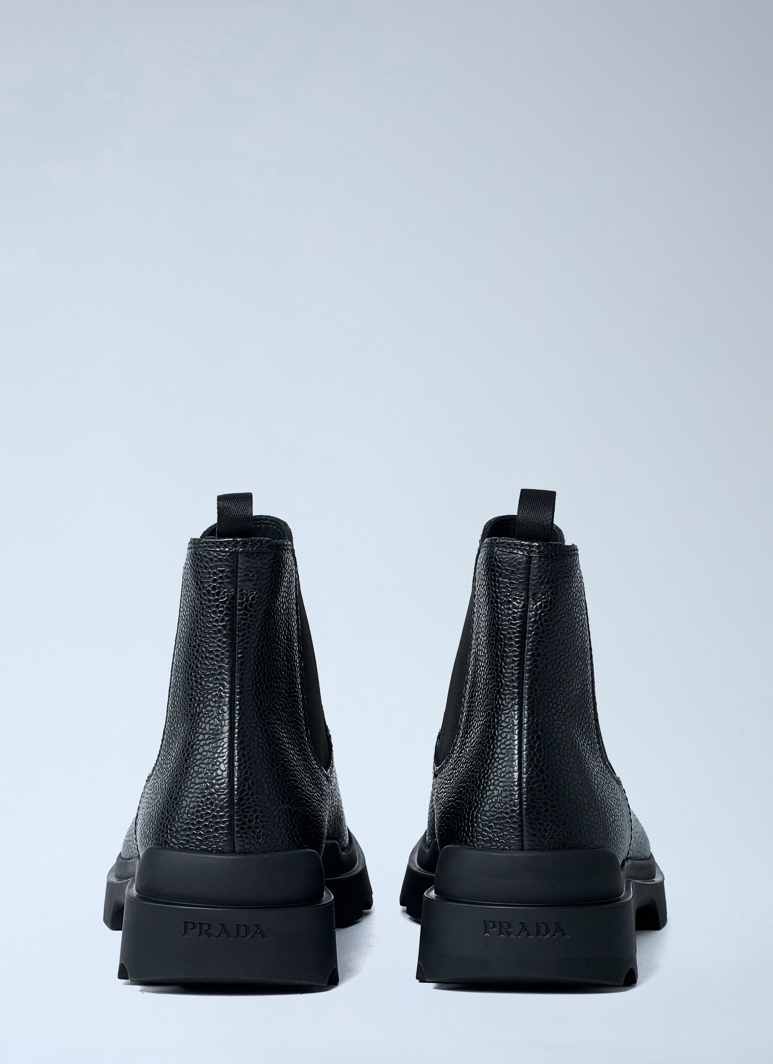 Prada Stamped Leather Boots Size US 8 / EU 41 - 5 Thumbnail