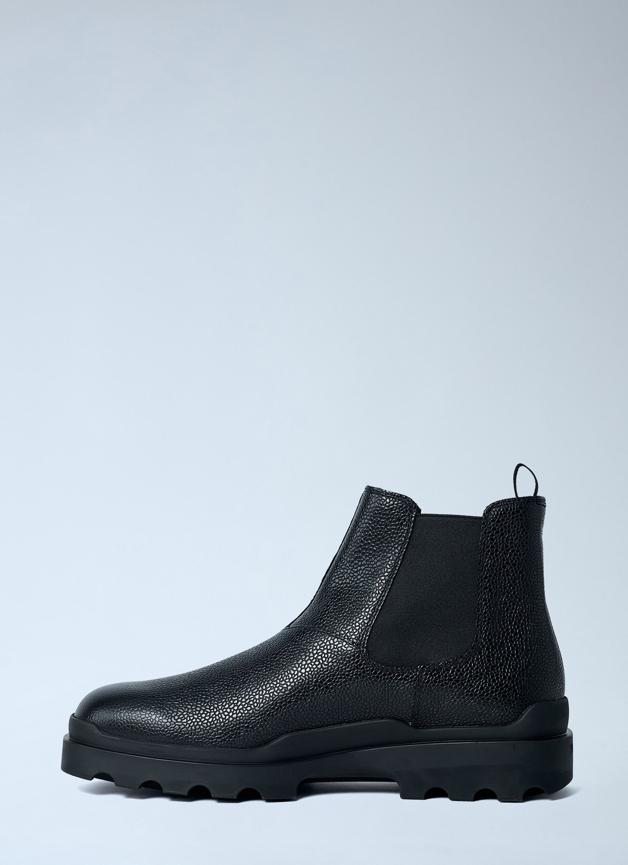 Prada Stamped Leather Boots Size US 10 / EU 43 - 4 Thumbnail
