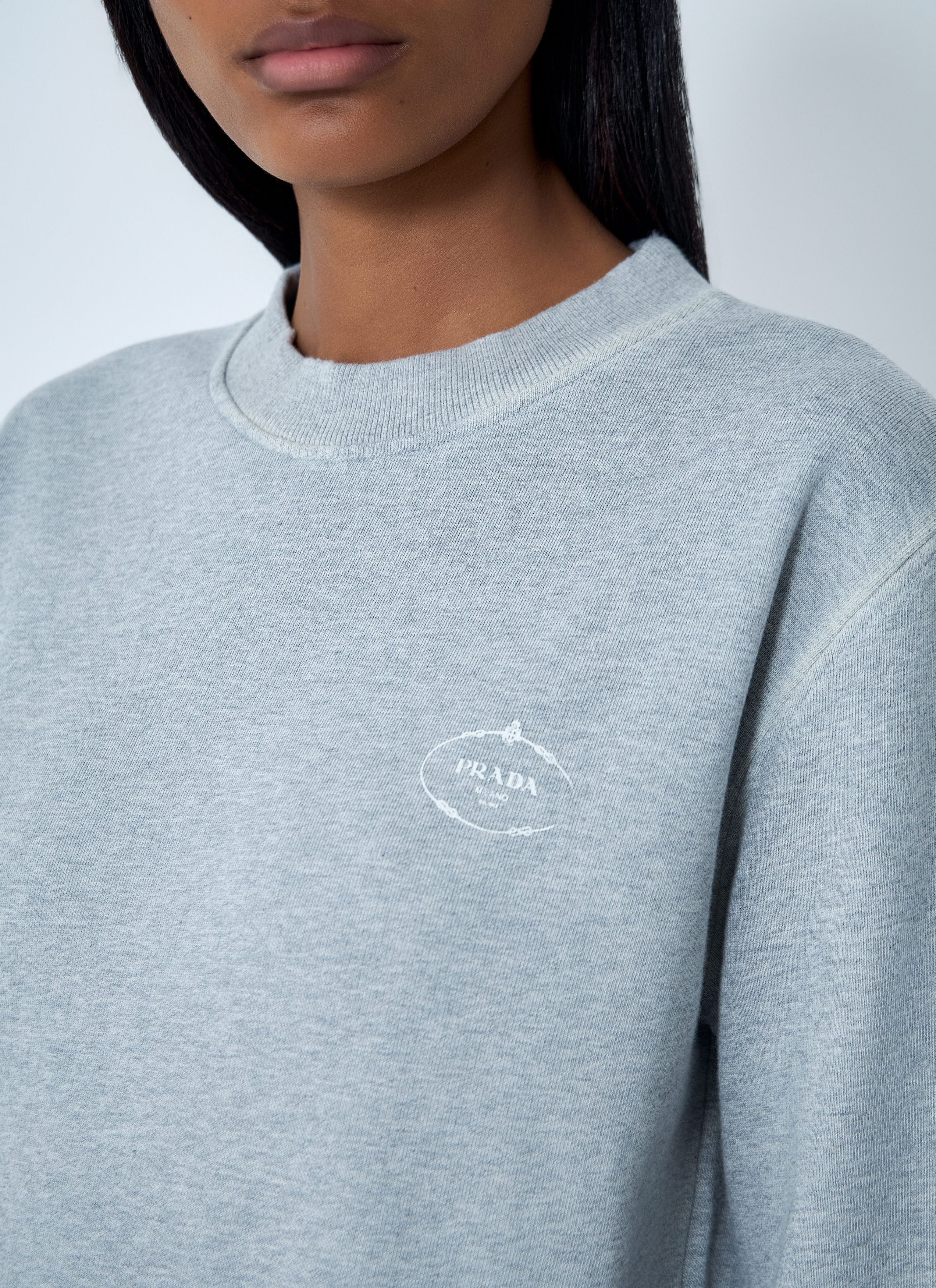 Prada Cotton Sweatshirt Size S / US 4 / IT 40 - 5 Thumbnail