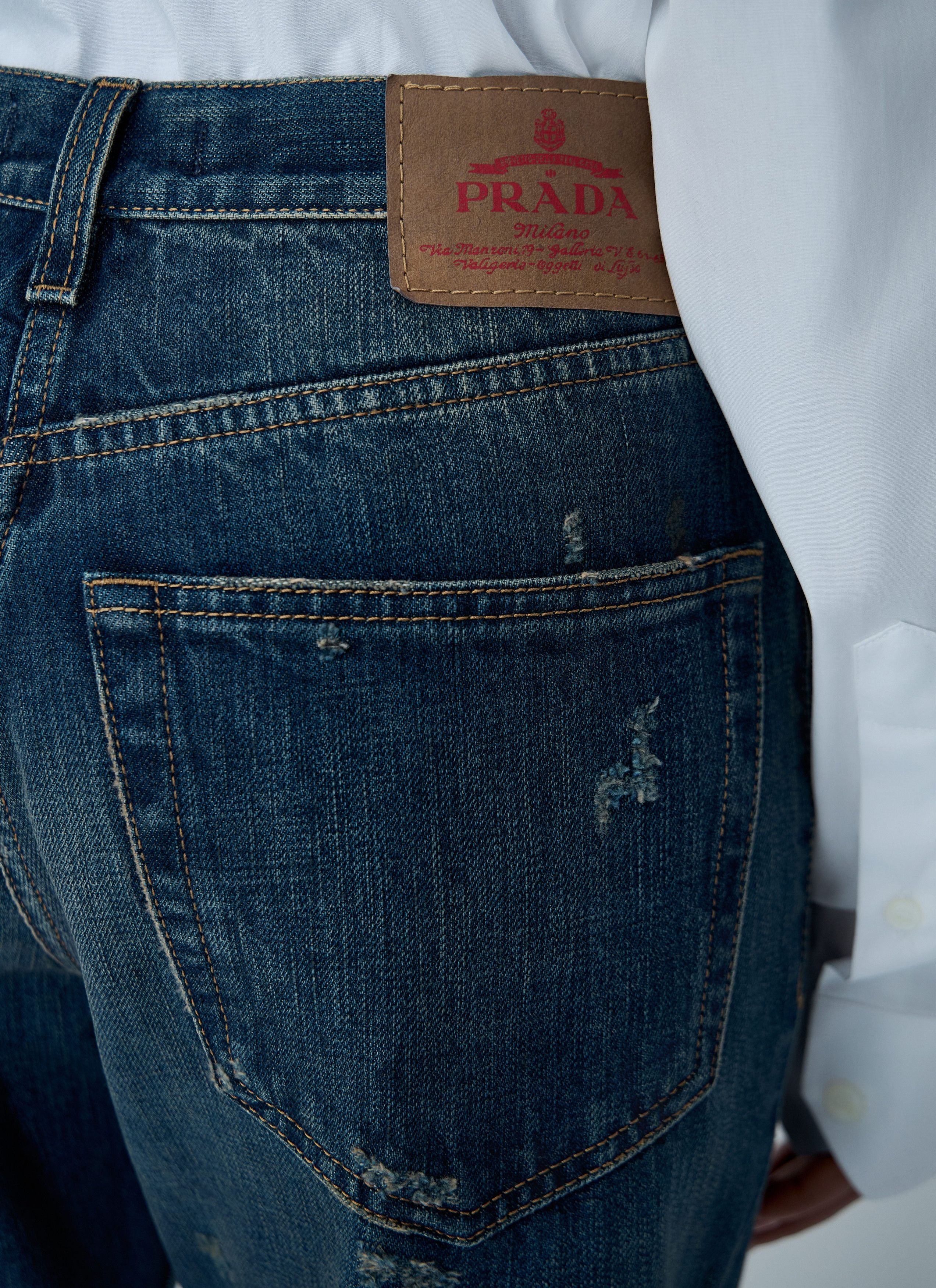 Prada Five-Pocket Jeans Size 26" / US 2 / IT 38 - 6 Thumbnail