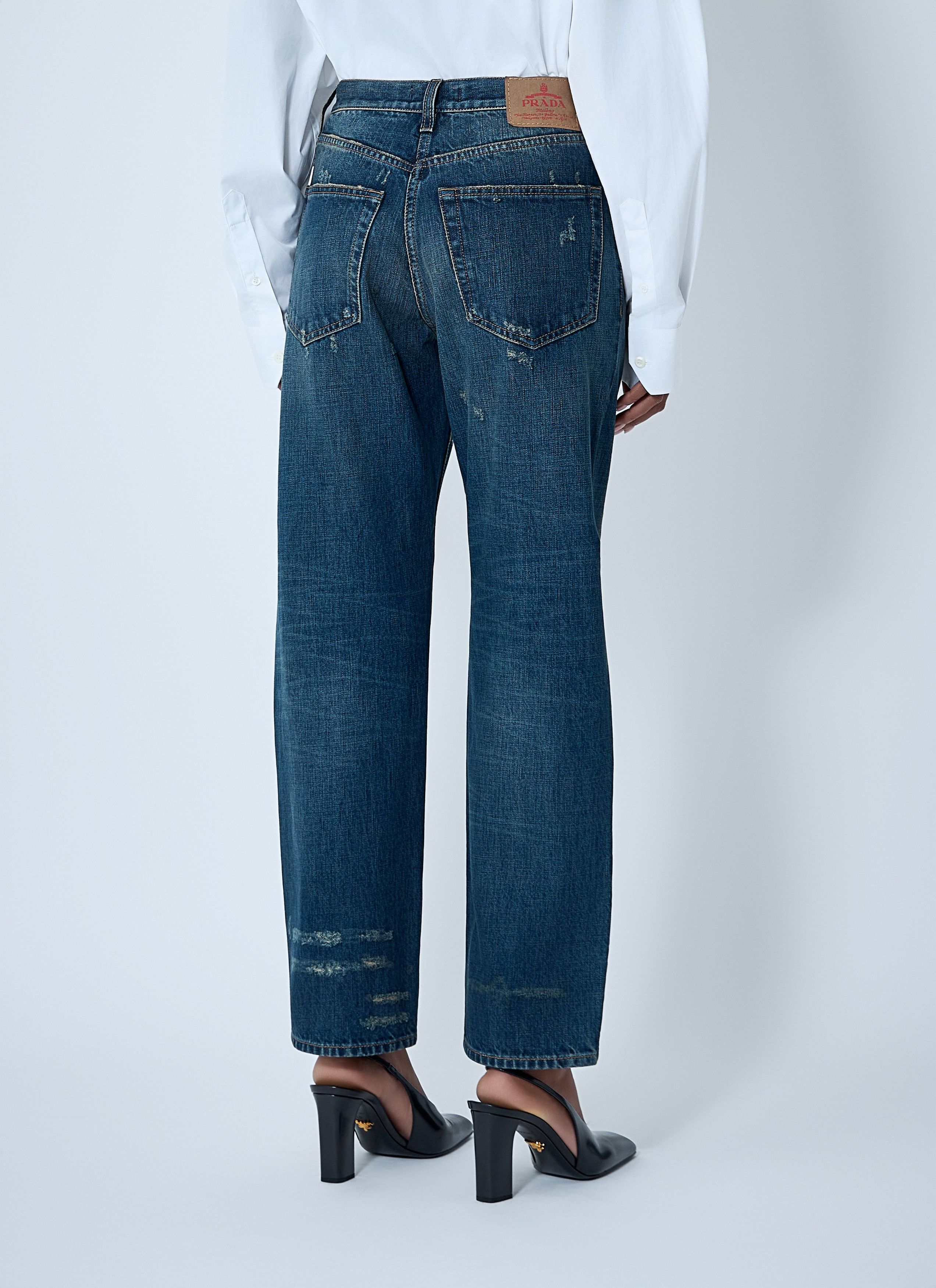 Prada Five-Pocket Jeans Size 27" / US 4 / IT 40 - 4 Thumbnail