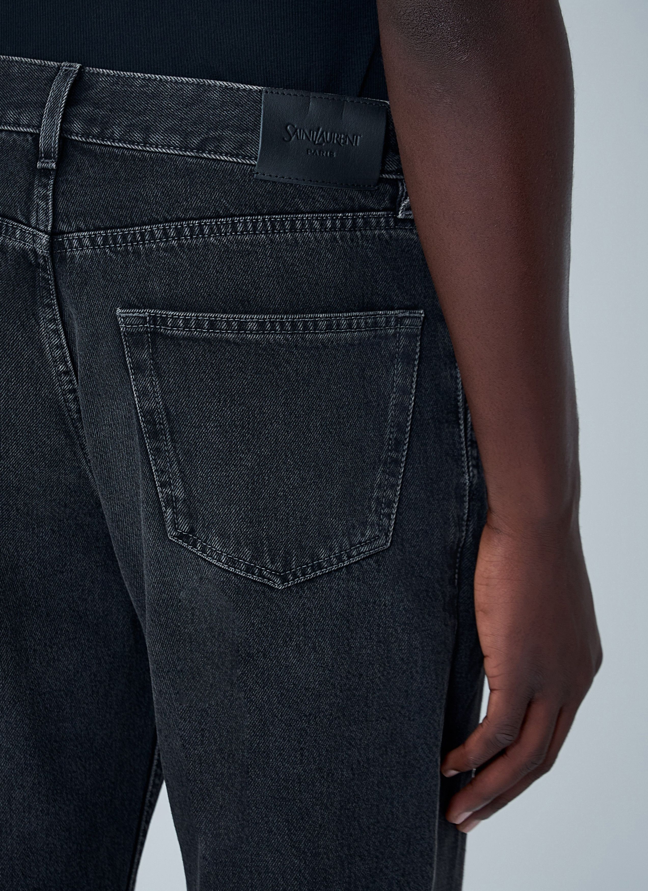 Saint Laurent Paris Straight-Leg Denim Jeans Size US 34 / EU 50 - 6 Thumbnail