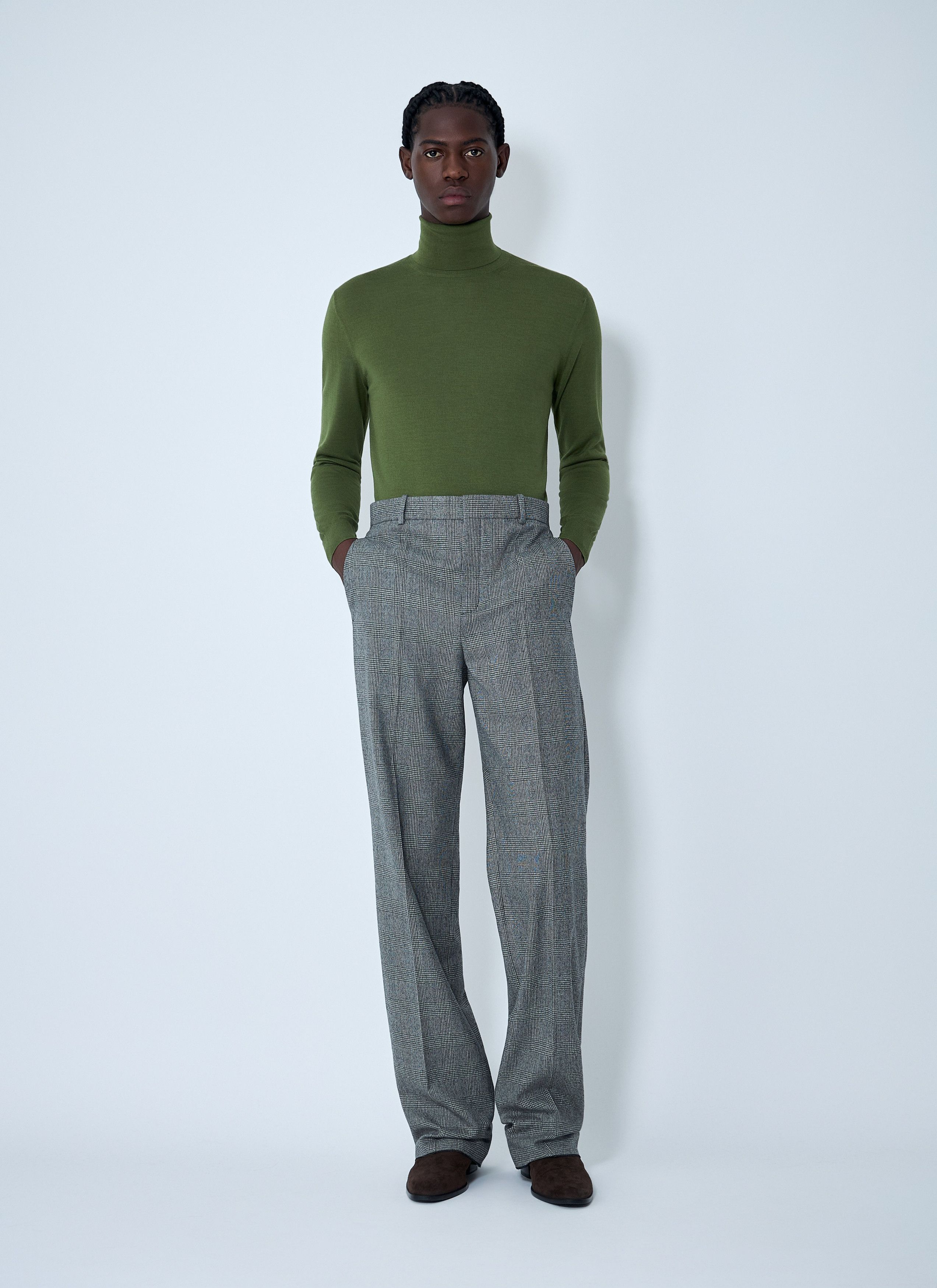 Saint Laurent Paris Fine Knit Turtleneck Sweater Size US S / EU 44-46 / 1 - 2 Thumbnail