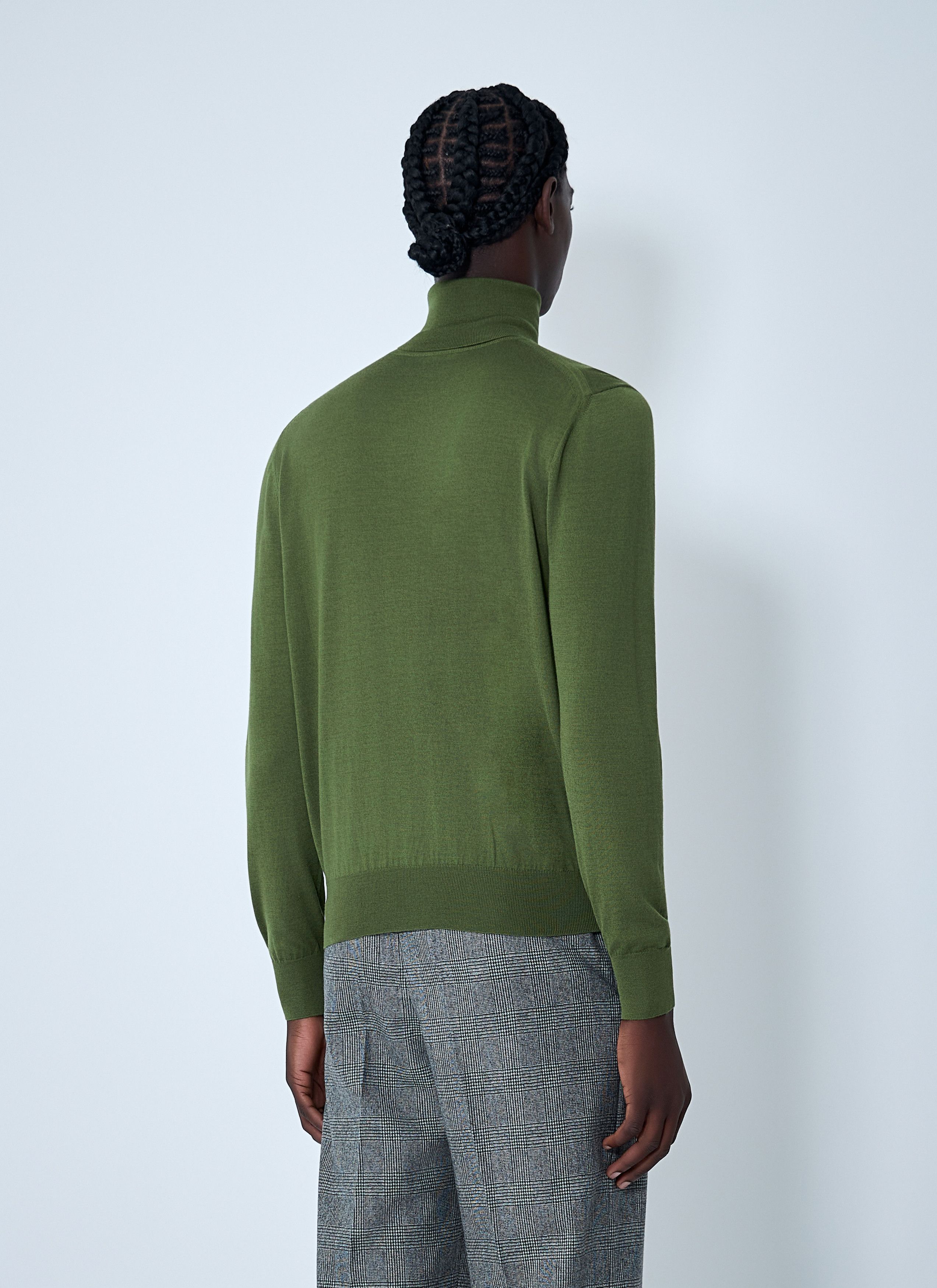 Saint Laurent Paris Fine Knit Turtleneck Sweater Size US S / EU 44-46 / 1 - 4 Thumbnail