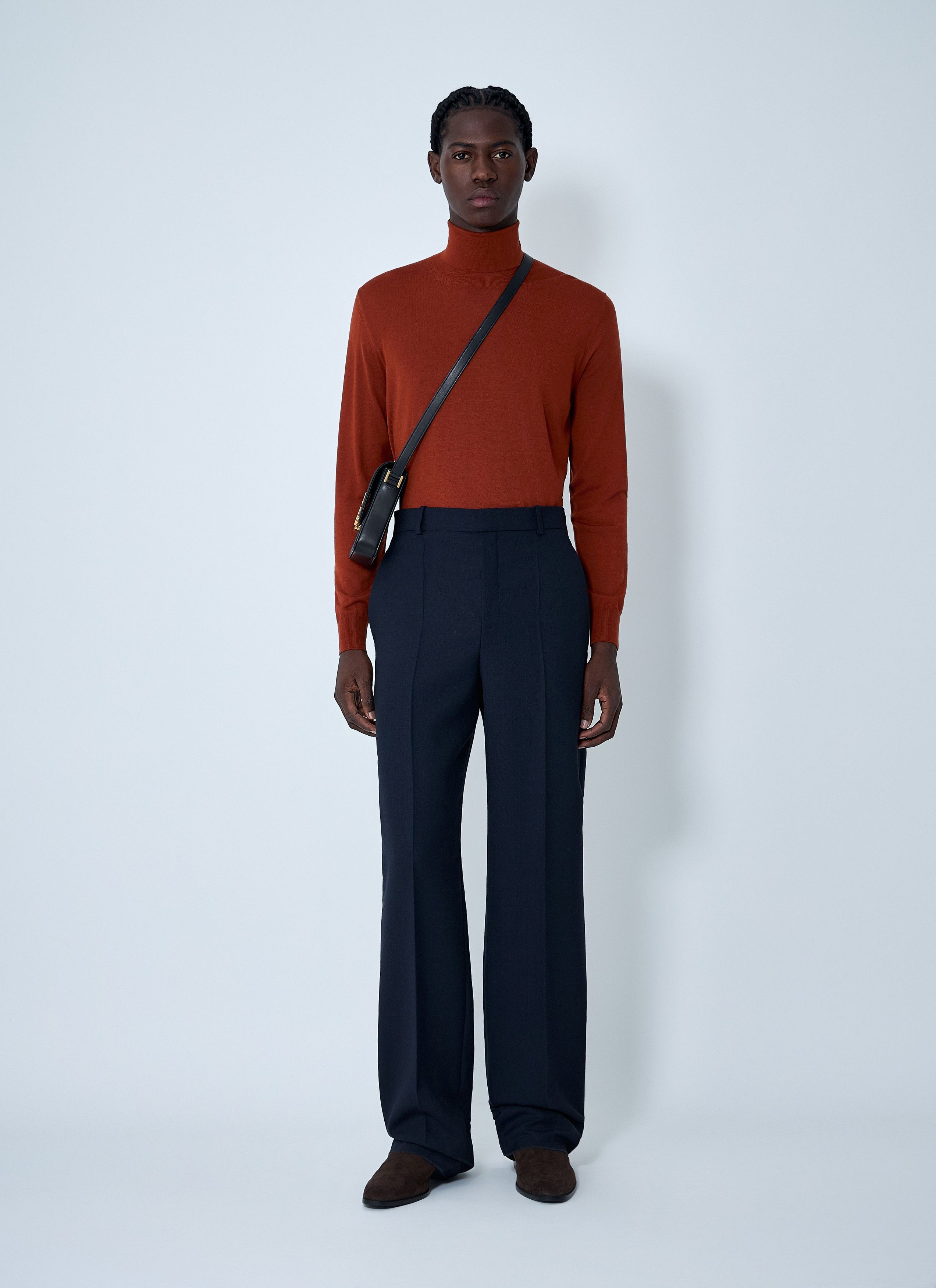 Saint Laurent Paris Wool Turtleneck Sweater Size US M / EU 48-50 / 2 - 2 Thumbnail
